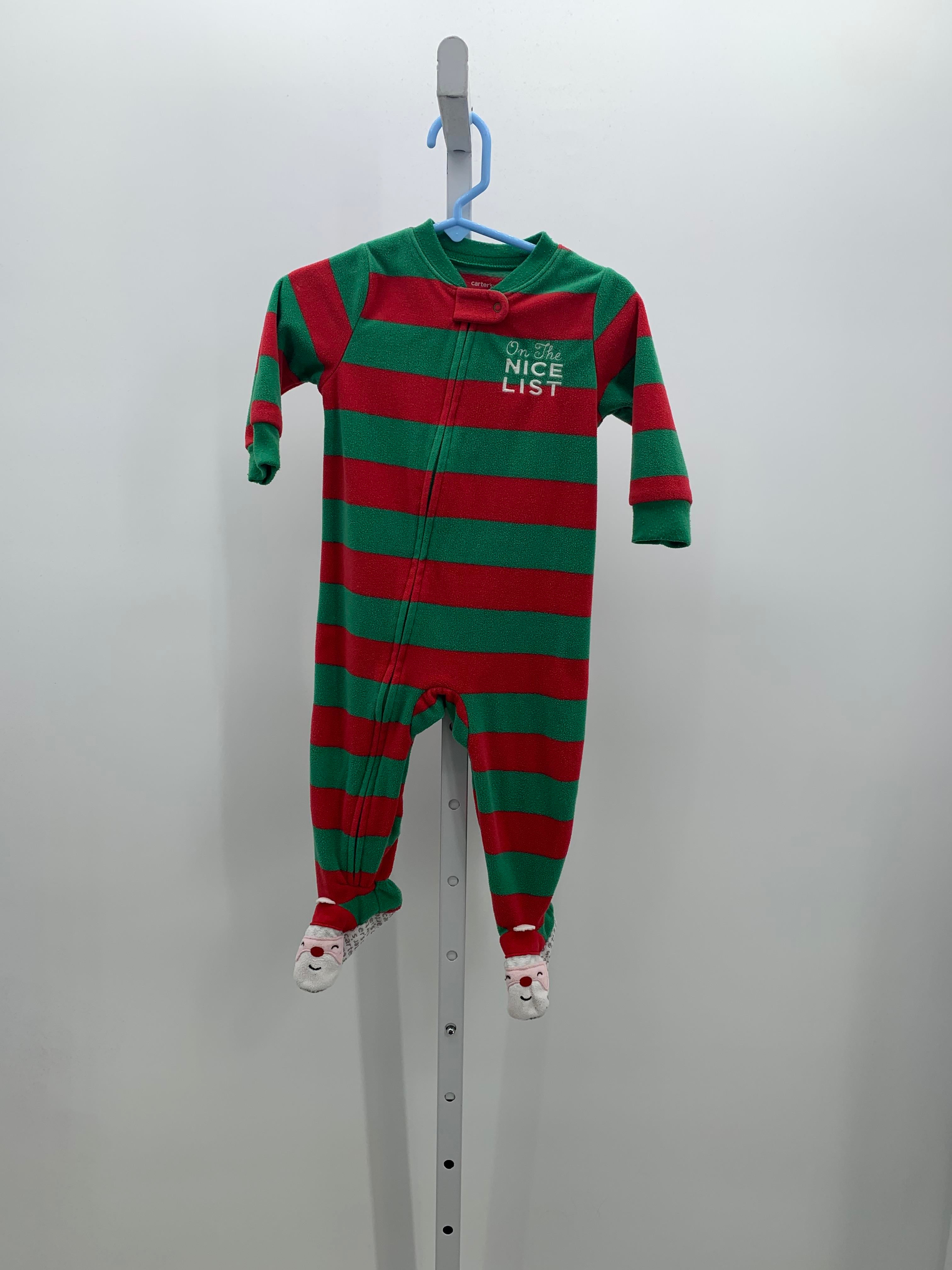 STRIPES FLEECE NICE LIST