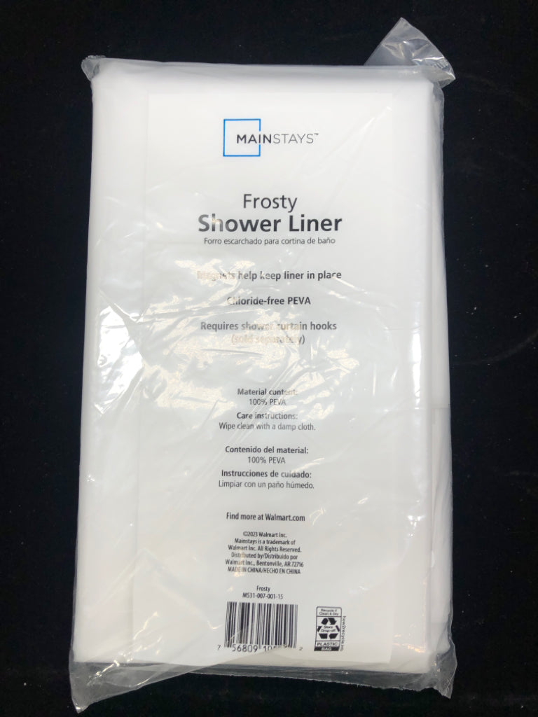 NIP FROSTY SHOWER LINER.