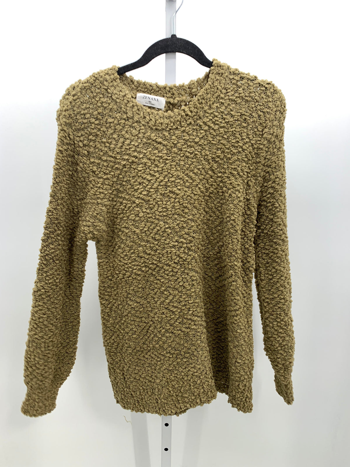 Zenana Size X Small Misses Long Slv Sweater