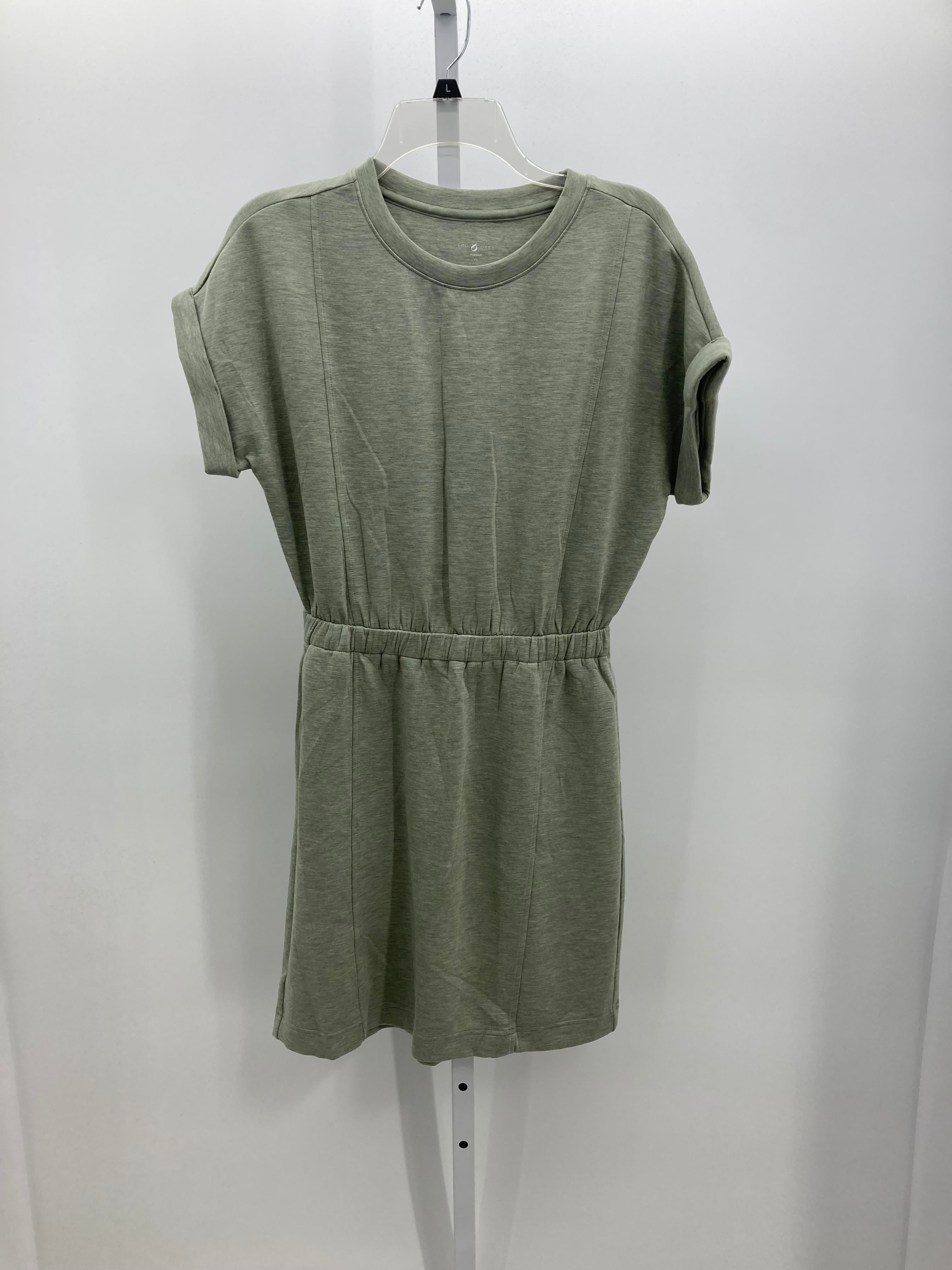 Lou & Grey Size X Small Misses Short Sleeve Dress