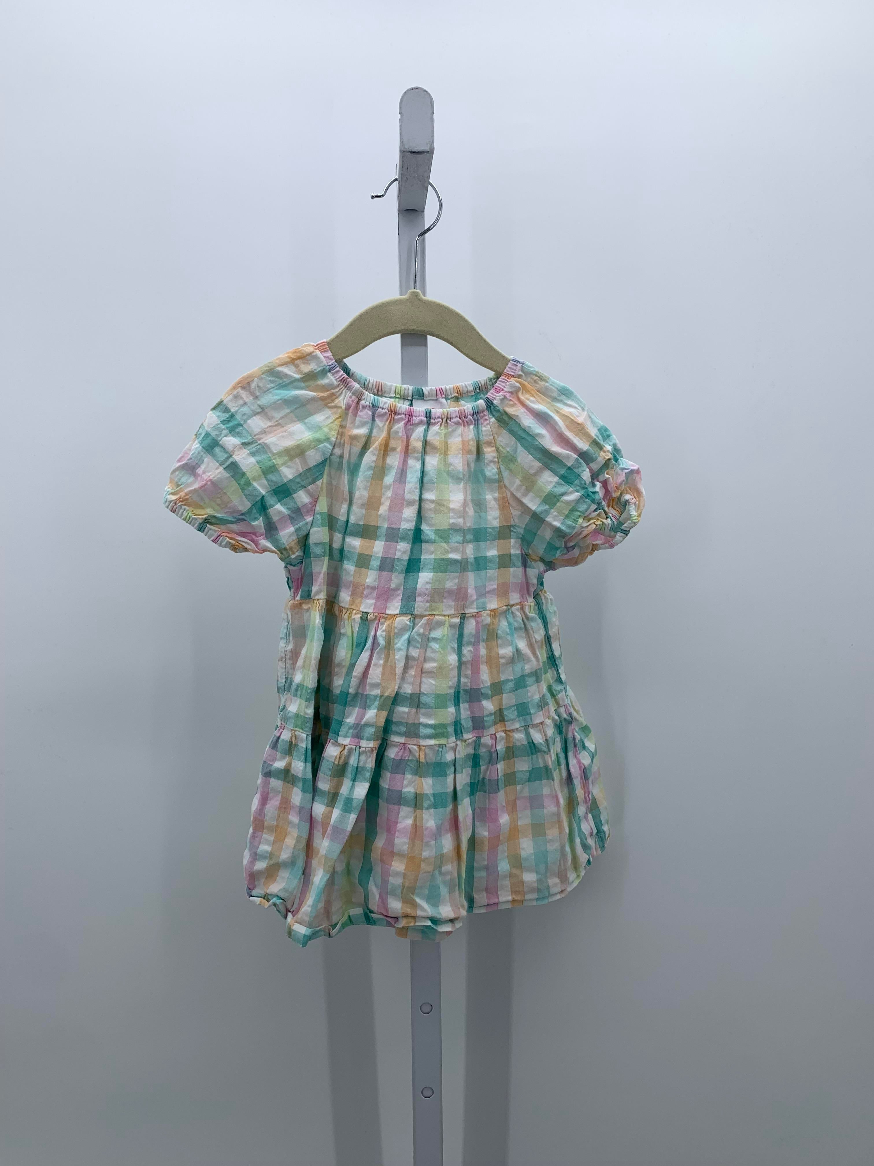 Wonder Nation Size 18 Months Girls Short Sleeve Dress