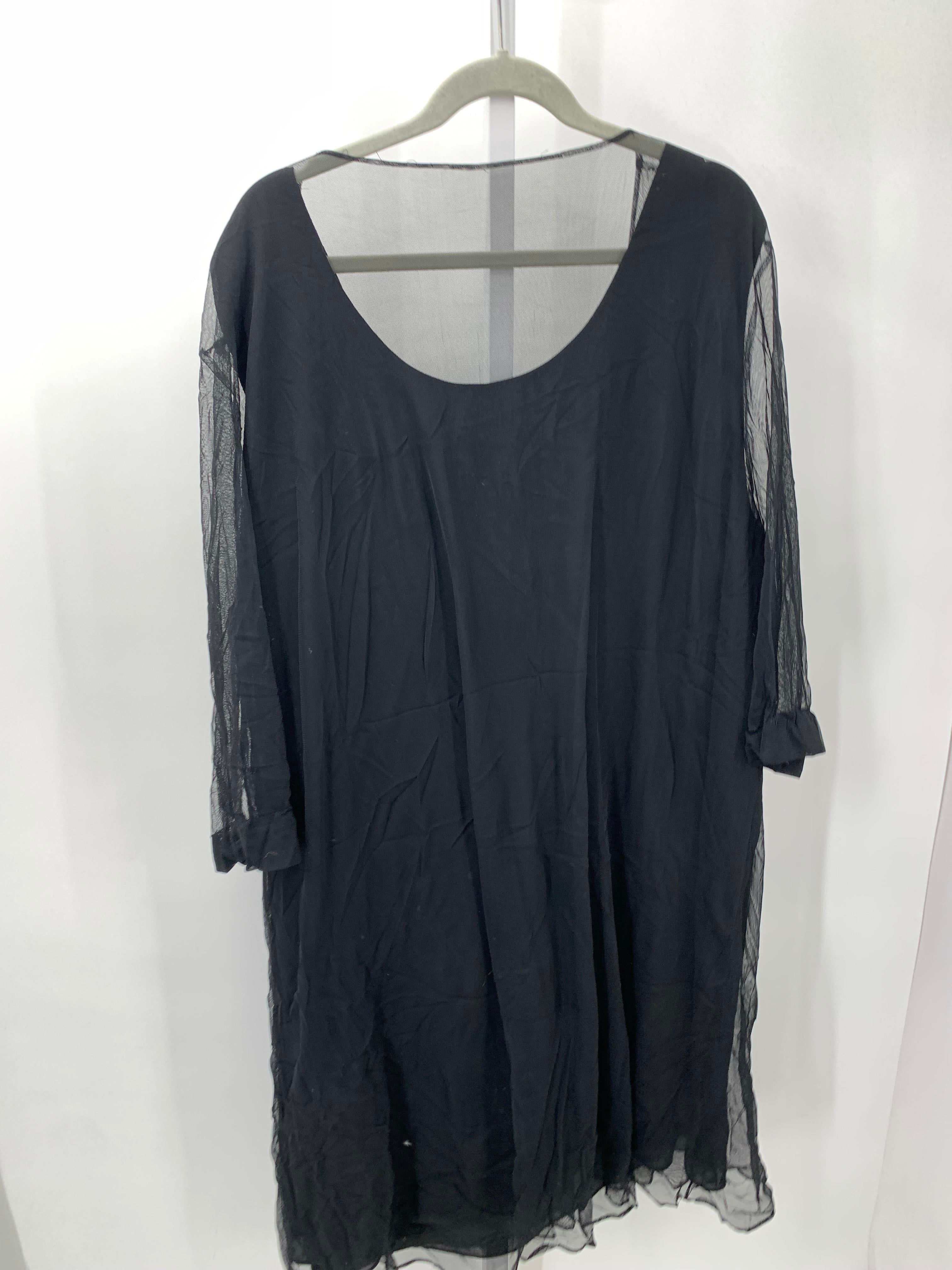 Carole Little Size 24W Womens Long Sleeve Dress