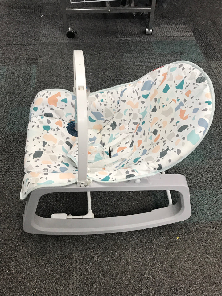 Fisher-Price Infant-to-Toddler Rocker - Pacific Pebble, portable baby seat and