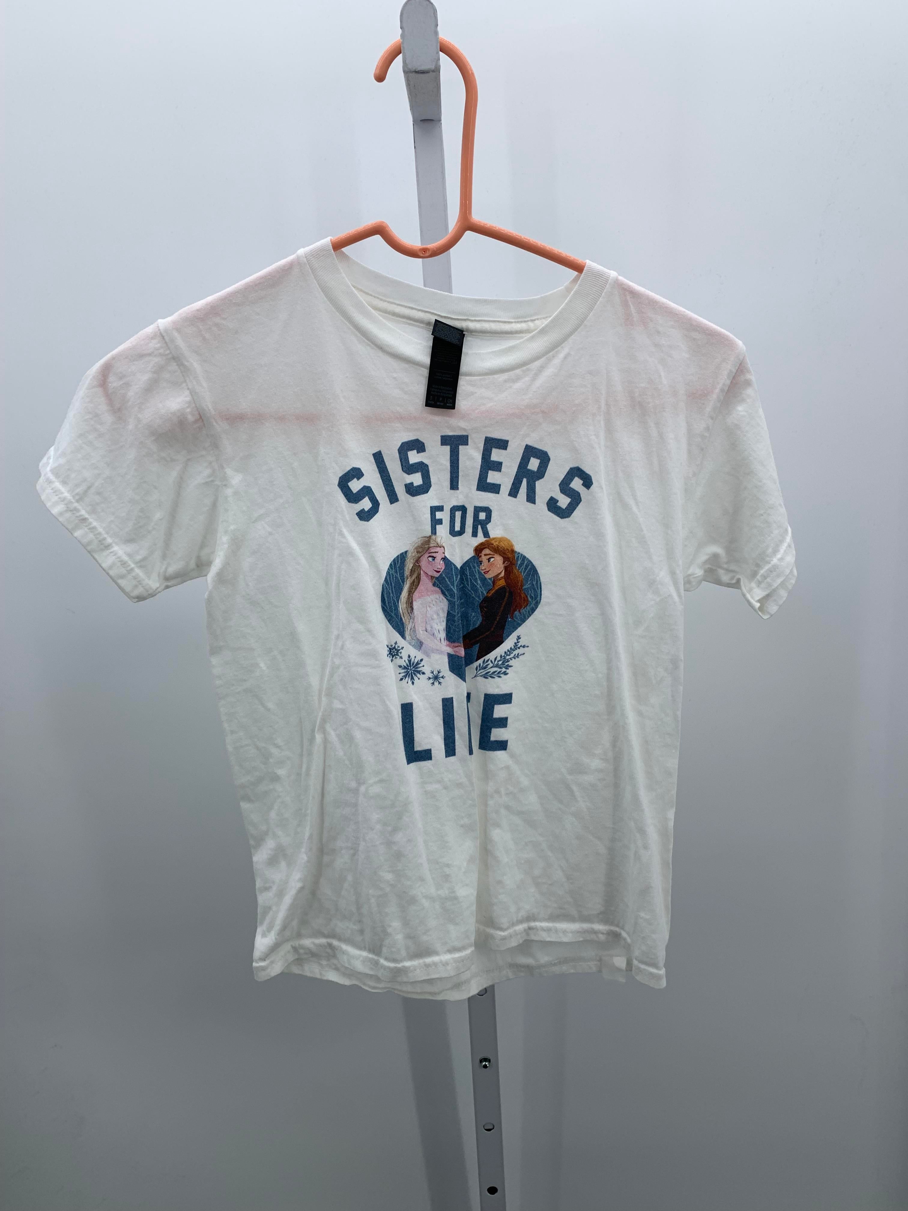 Gildan Size 6-7 Girls Short Sleeve Shirt
