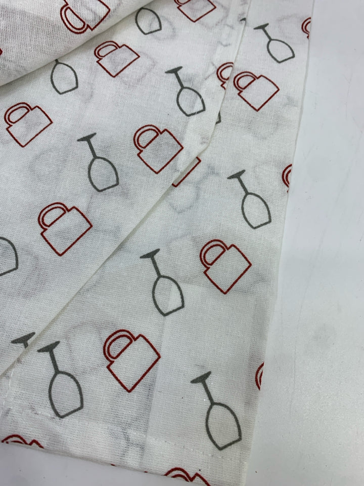 FRIENDS AND WINE TEA TOWEL.