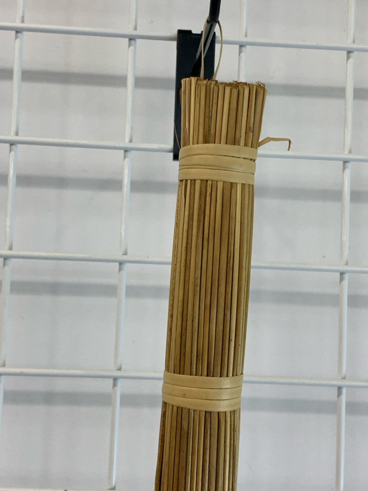 BAMBOO BROOM DECOR.