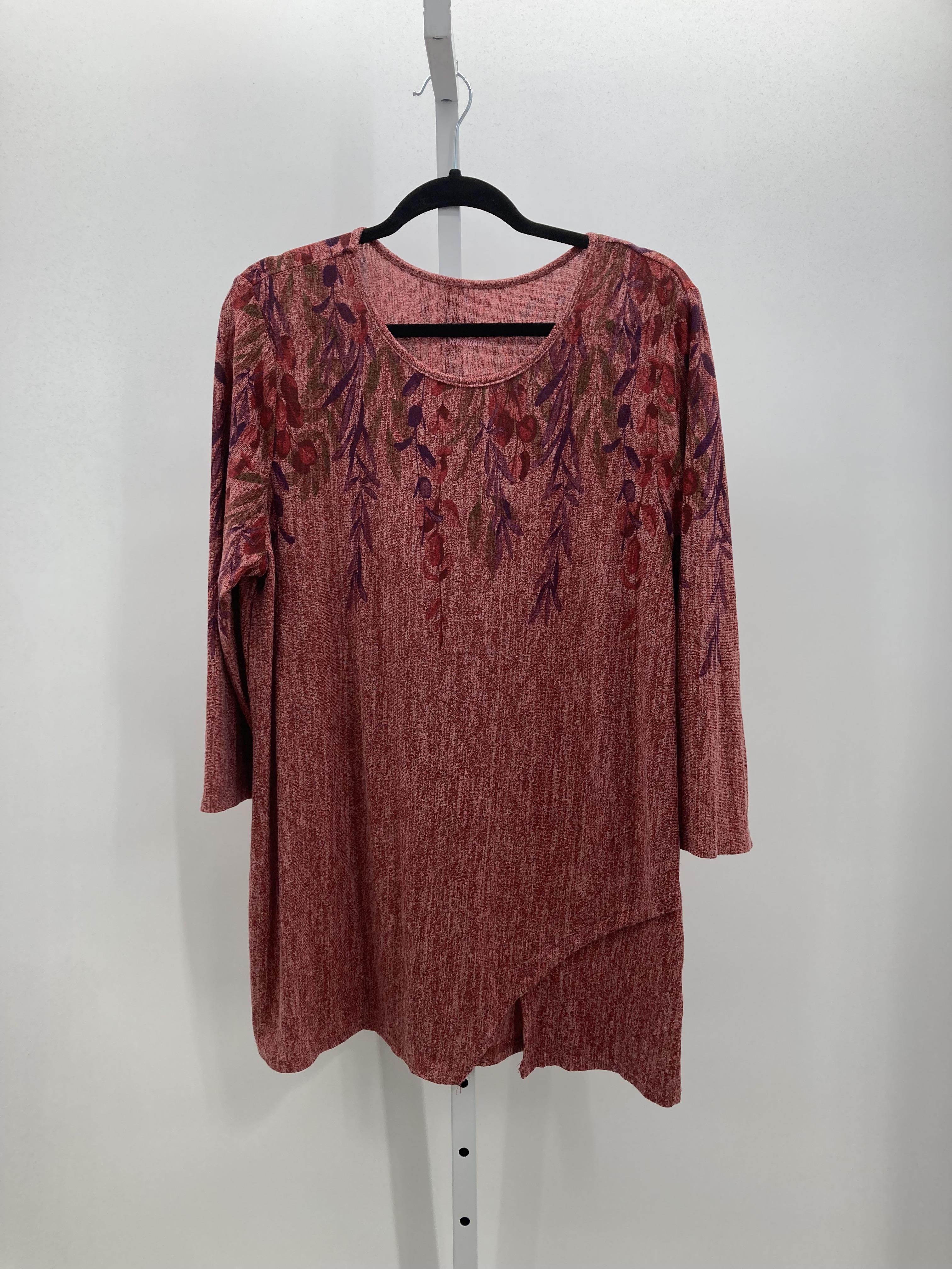 Size Extra Large Misses 3/4 Sleeve Shirt