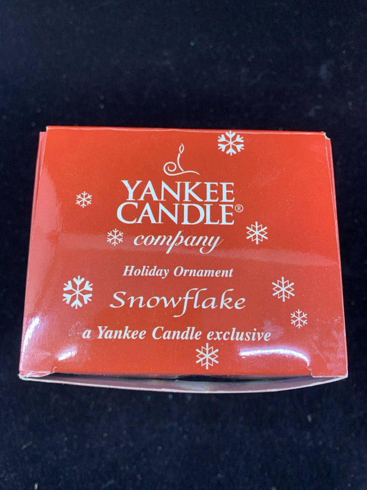 NIB YANKEE CANDLE ELF ORNAMENT.