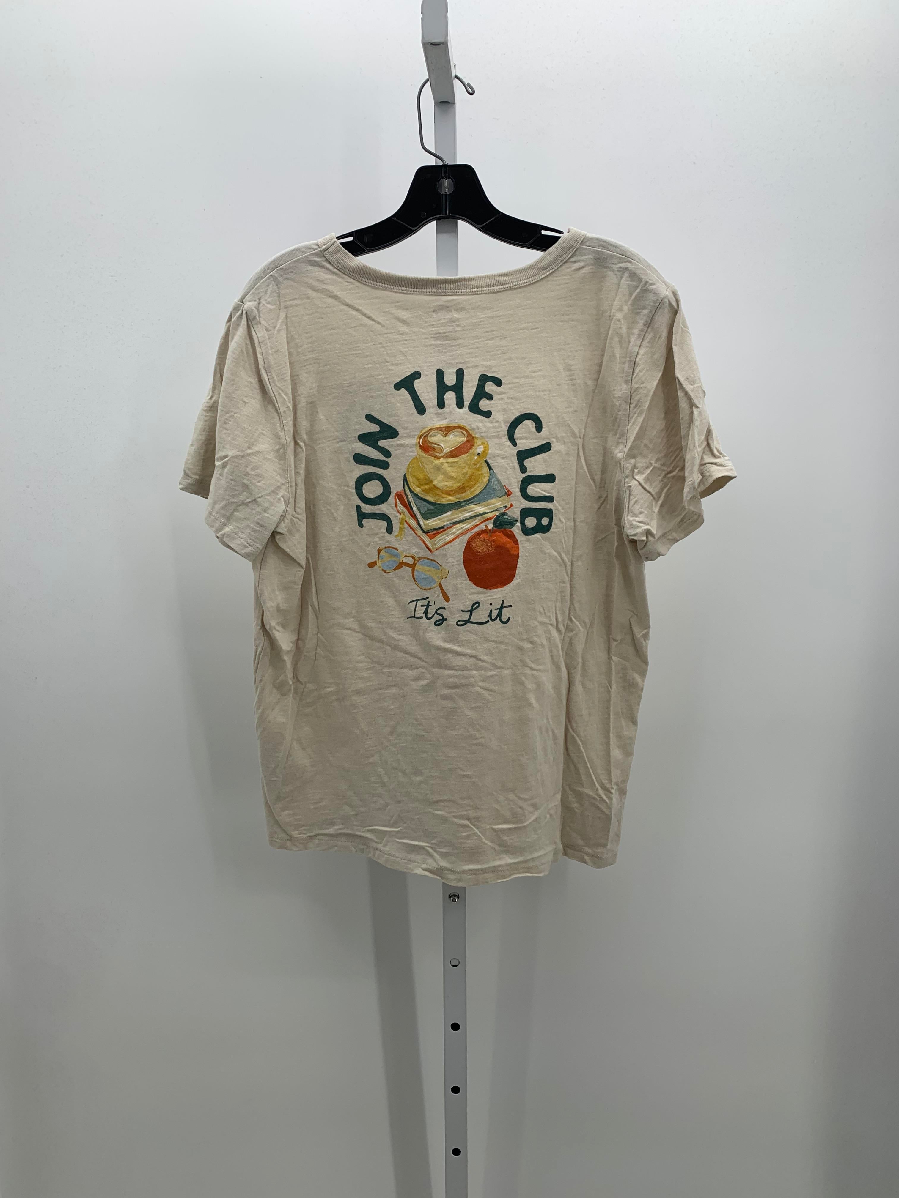 Old Navy Size Large Misses Short Sleeve Shirt