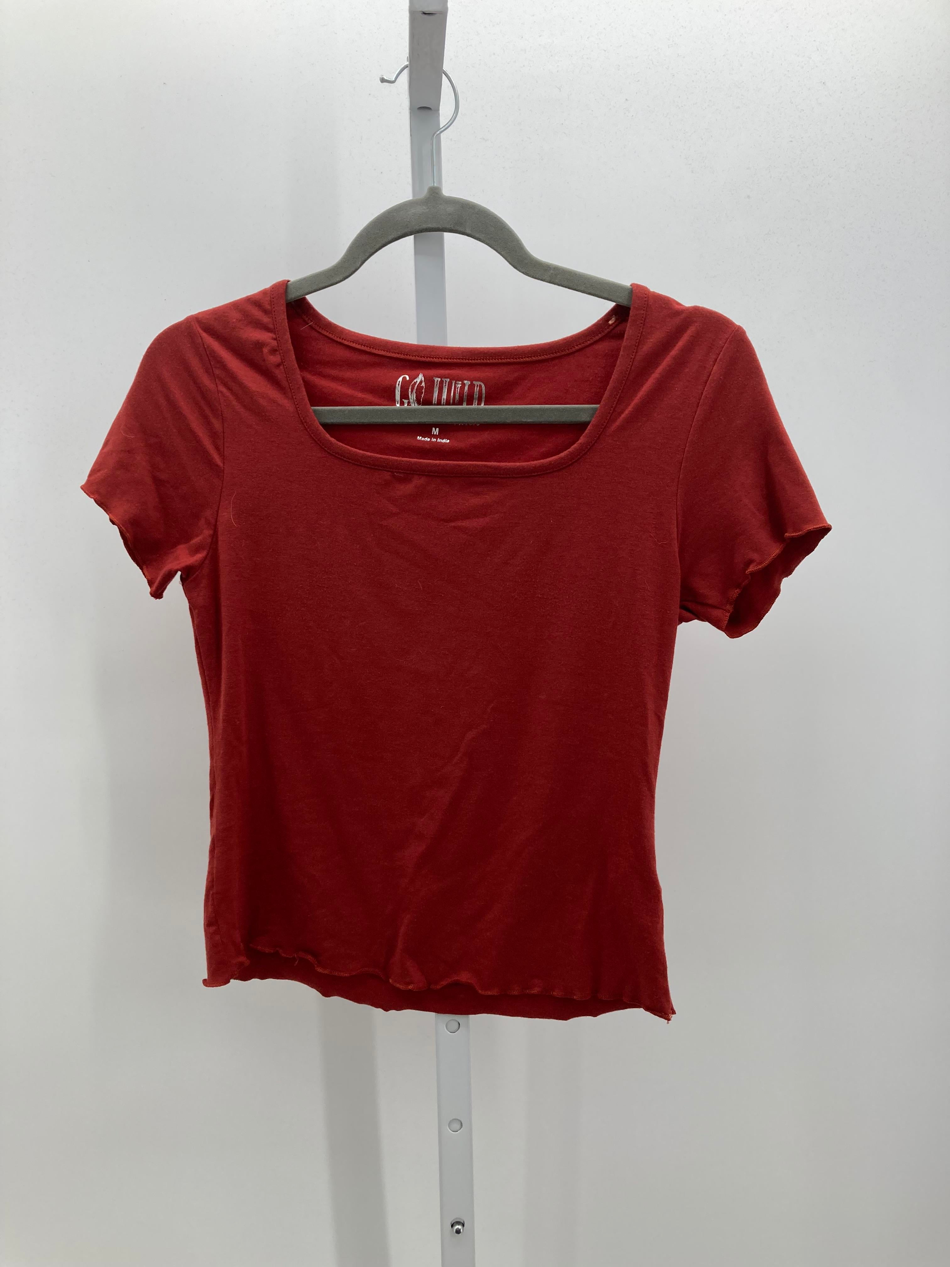 Size Medium Juniors Short Sleeve Shirt