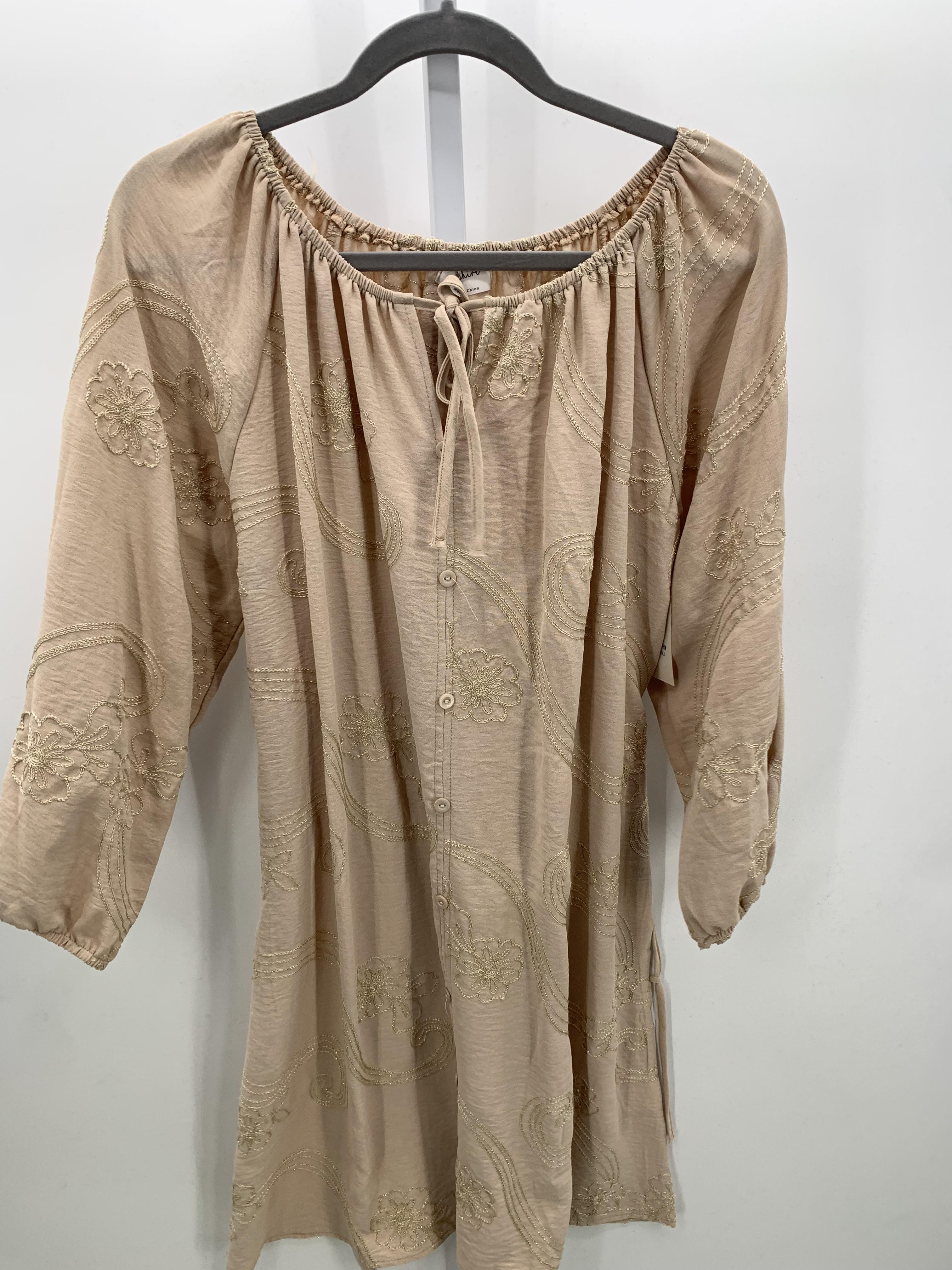 Size Large Misses Long Sleeve Dress