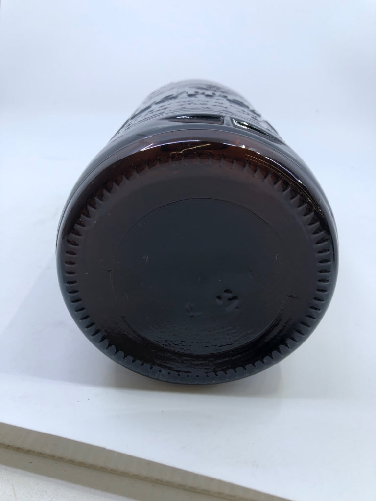 LARGE GLASS BUDWISER BEER BOTTLE BANK.