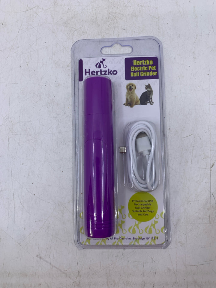 NIP ELECTRIC PET NAIL GRINDER.