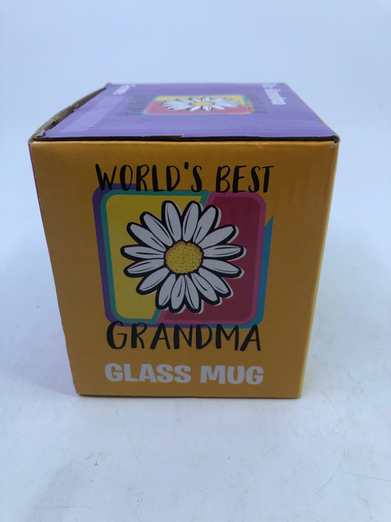 NIB WORLDS BEST GRANDMA MUG.