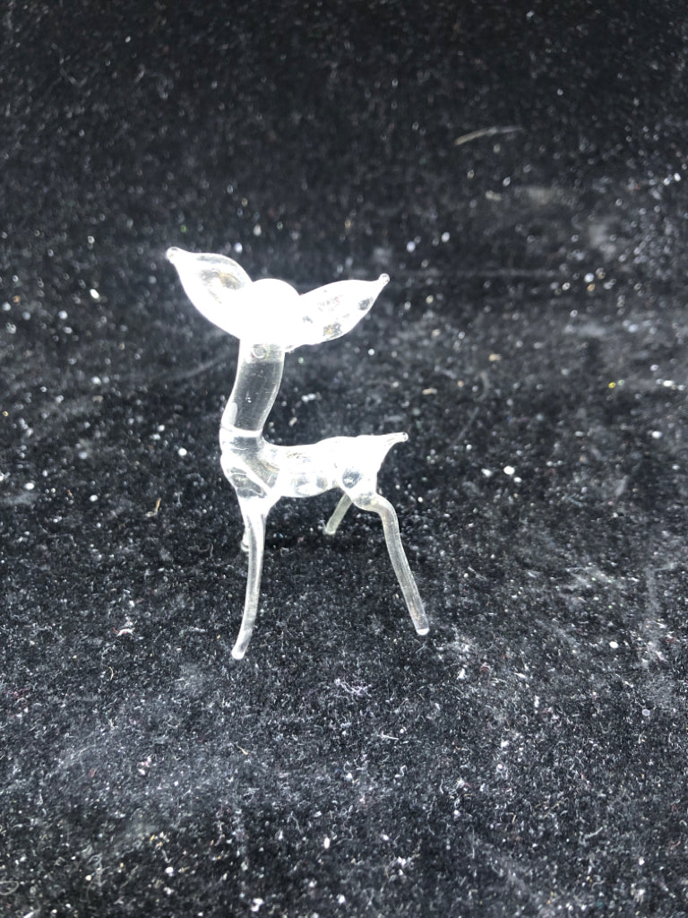 DELICATE GLASS FAWN.