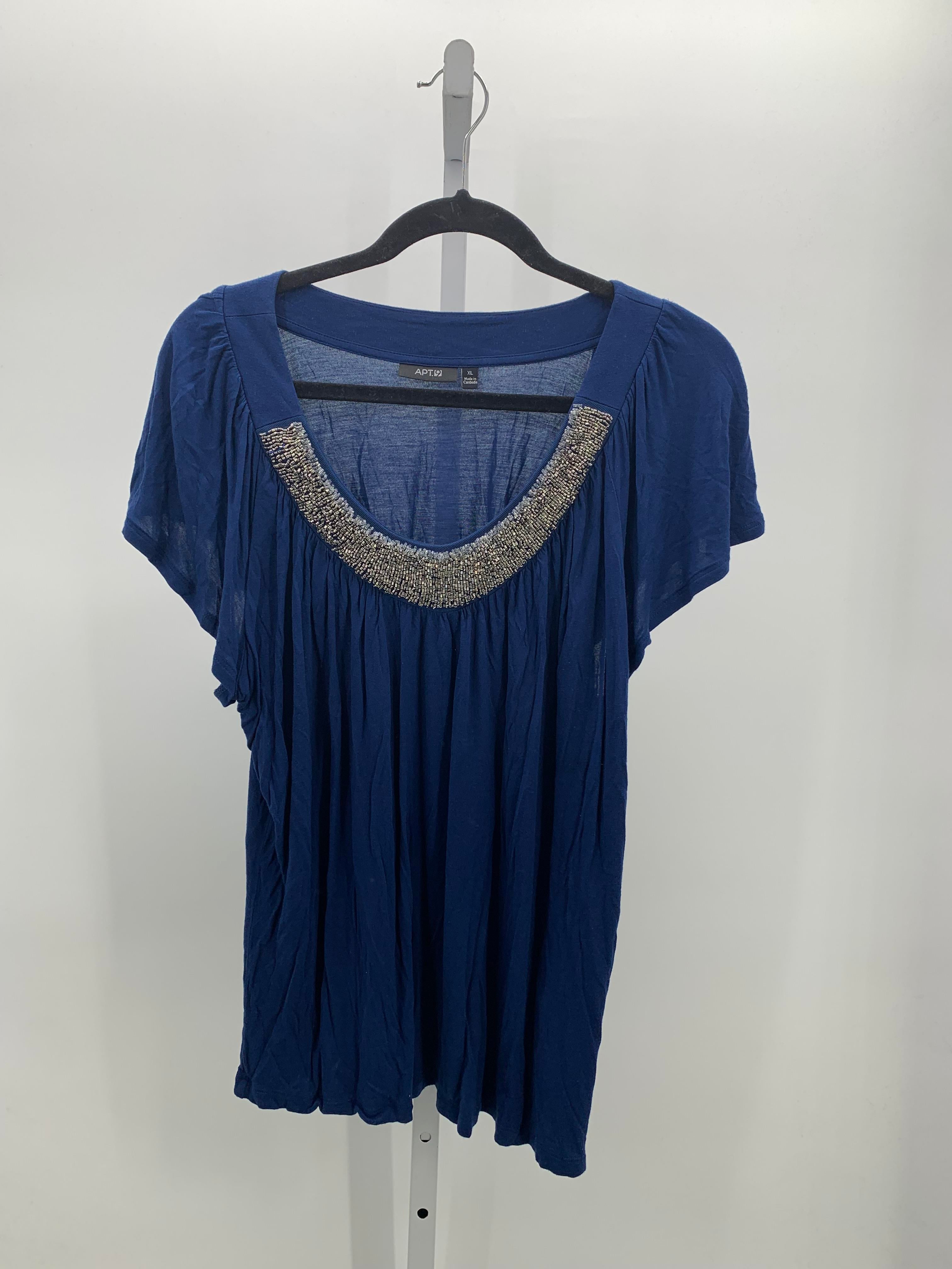 Apt. 9 Size Extra Large Misses Short Sleeve Shirt