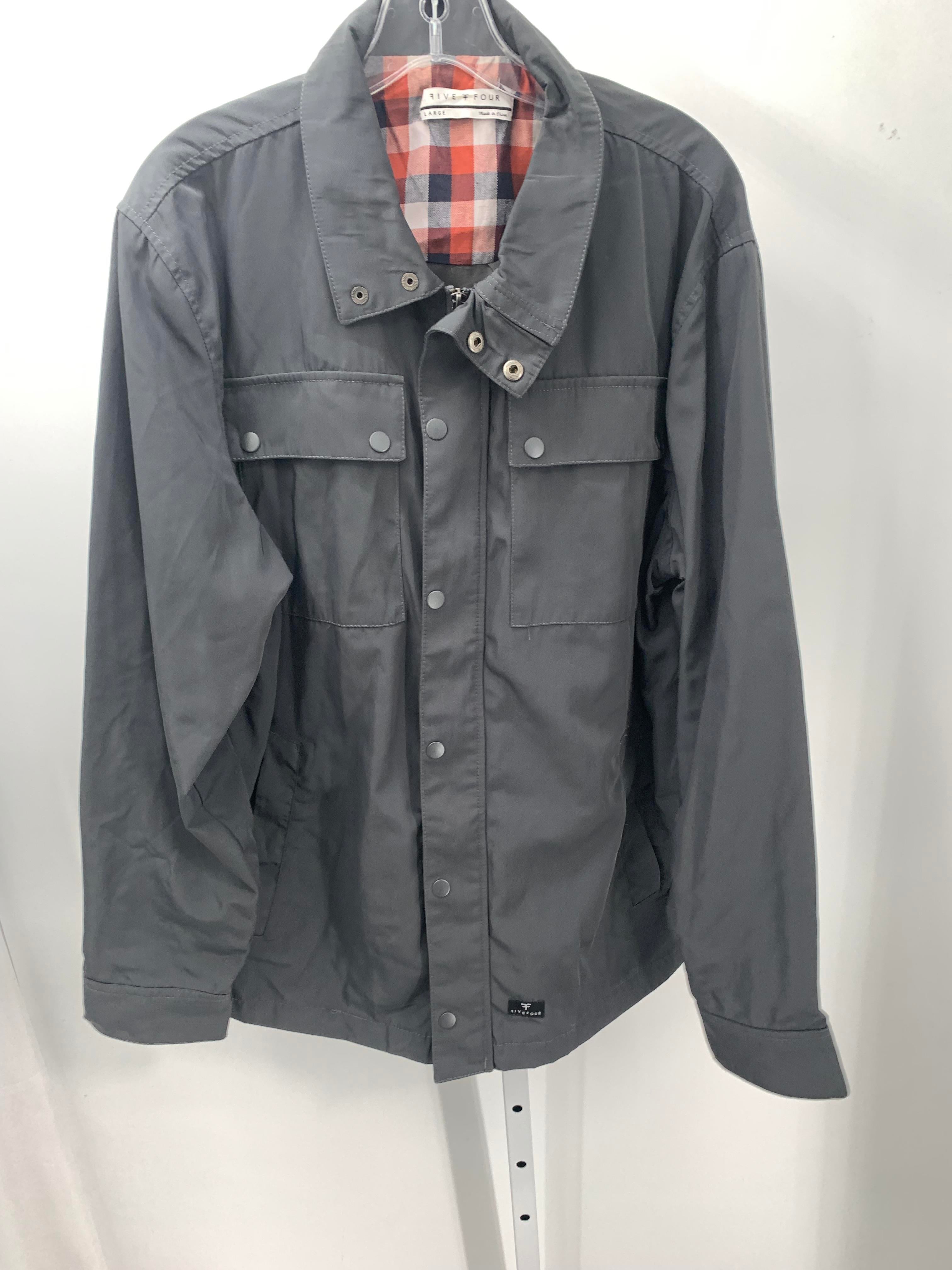 ZIP UP SNAPS JACKET.