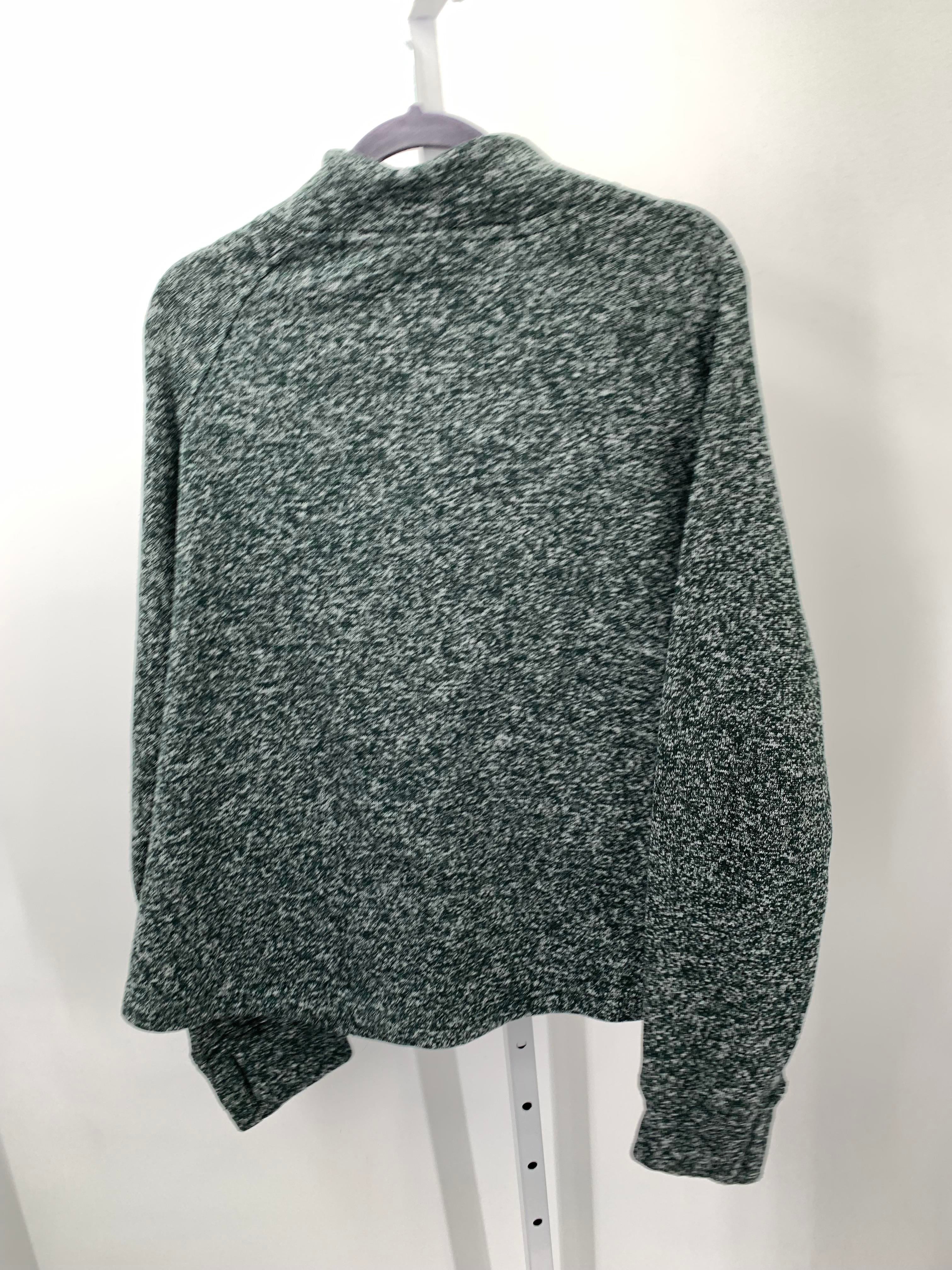 PARTIAL ZIP SWEATER