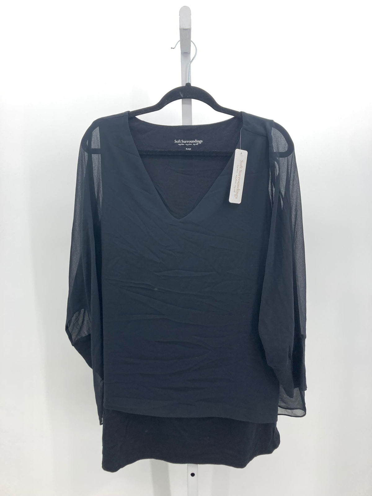 Soft Surroundings Size Extra Large Misses Long Sleeve Shirt