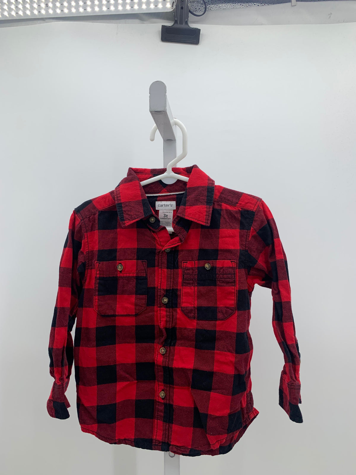 BLACK PLAID