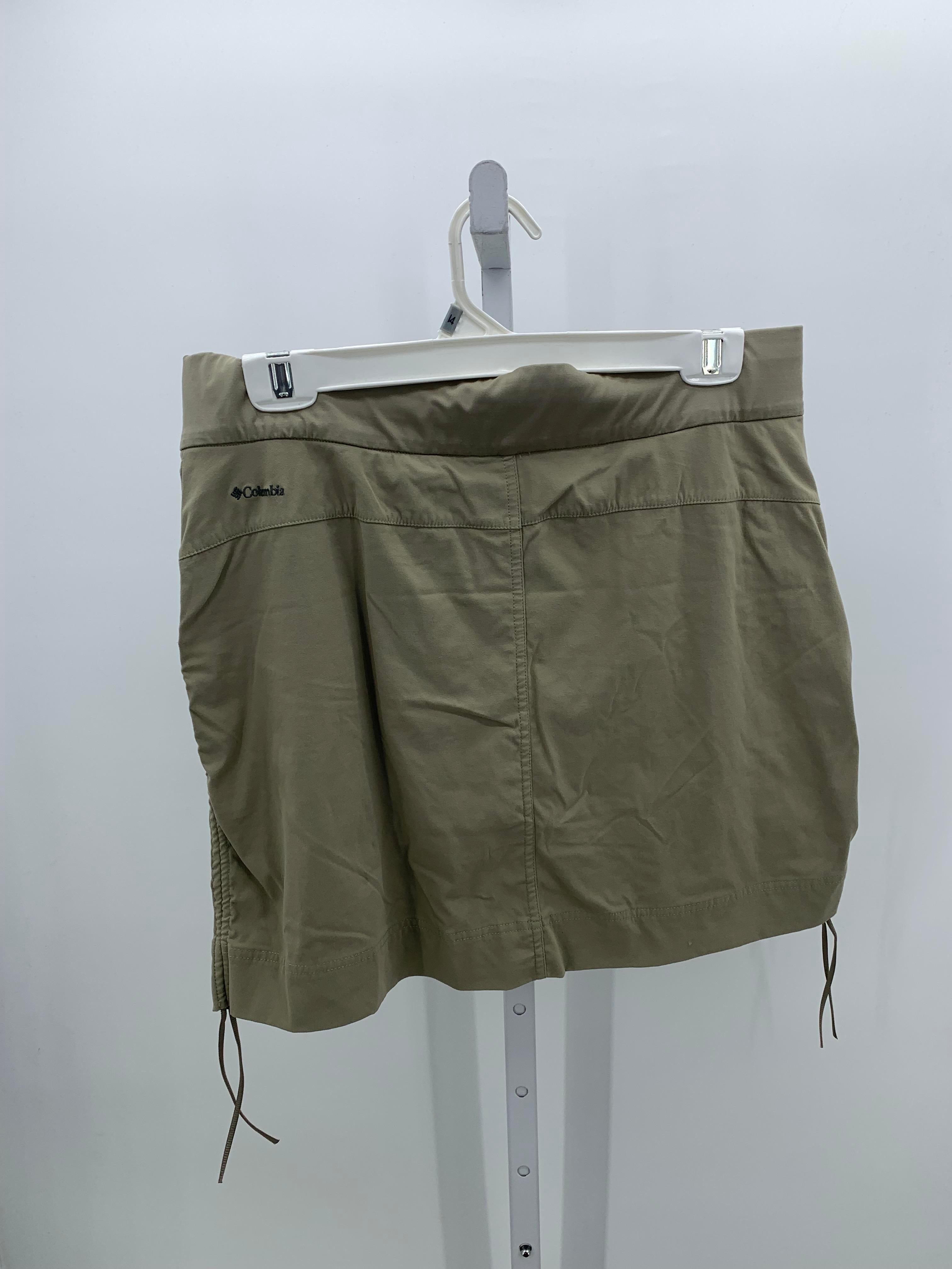 Columbia Size Large Misses Skirt