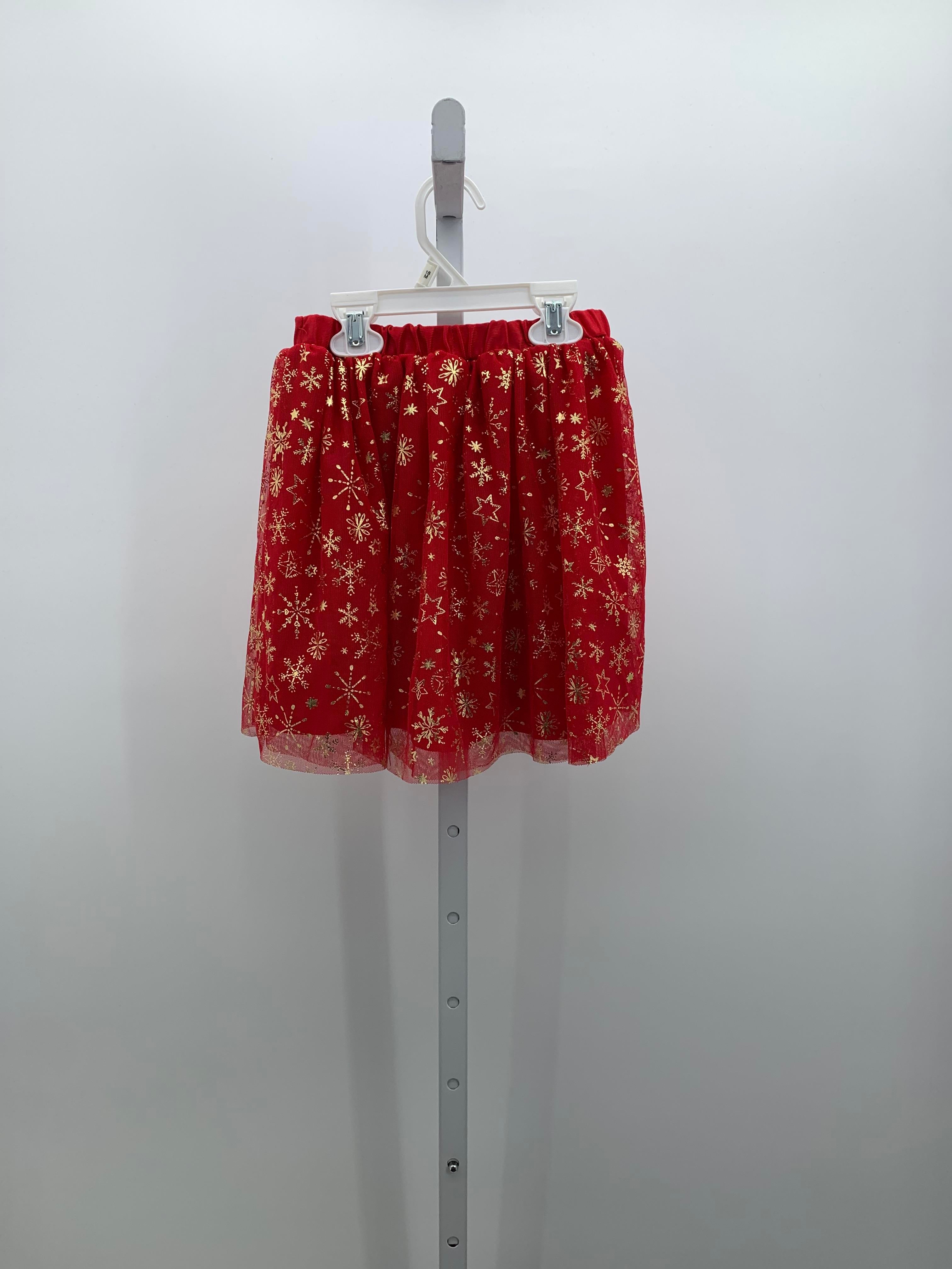 GOLD SNOWFLAKES SKIRT.