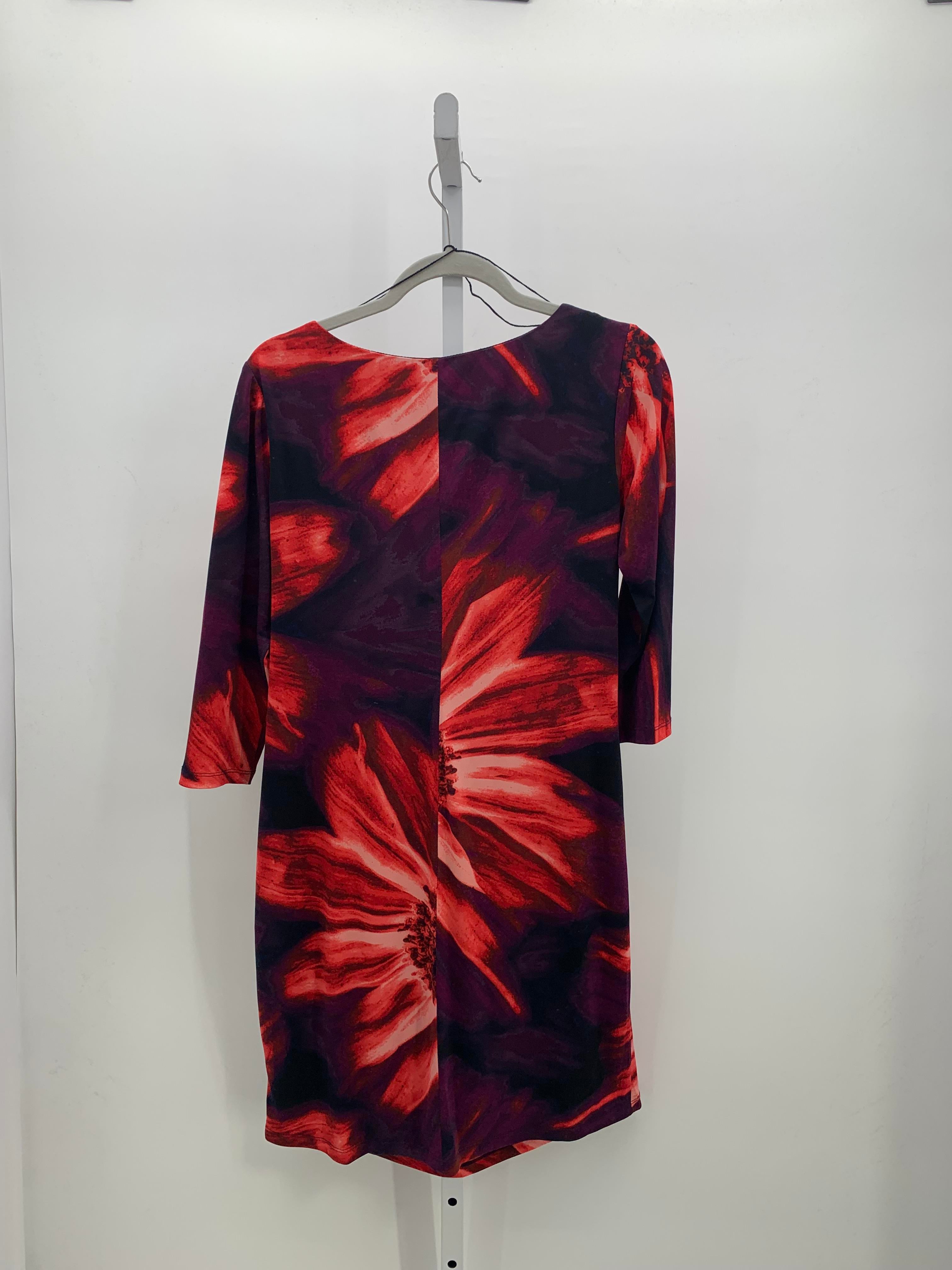 Ronnie Nicole Size Large Petite Petite Long Sleeve Dress