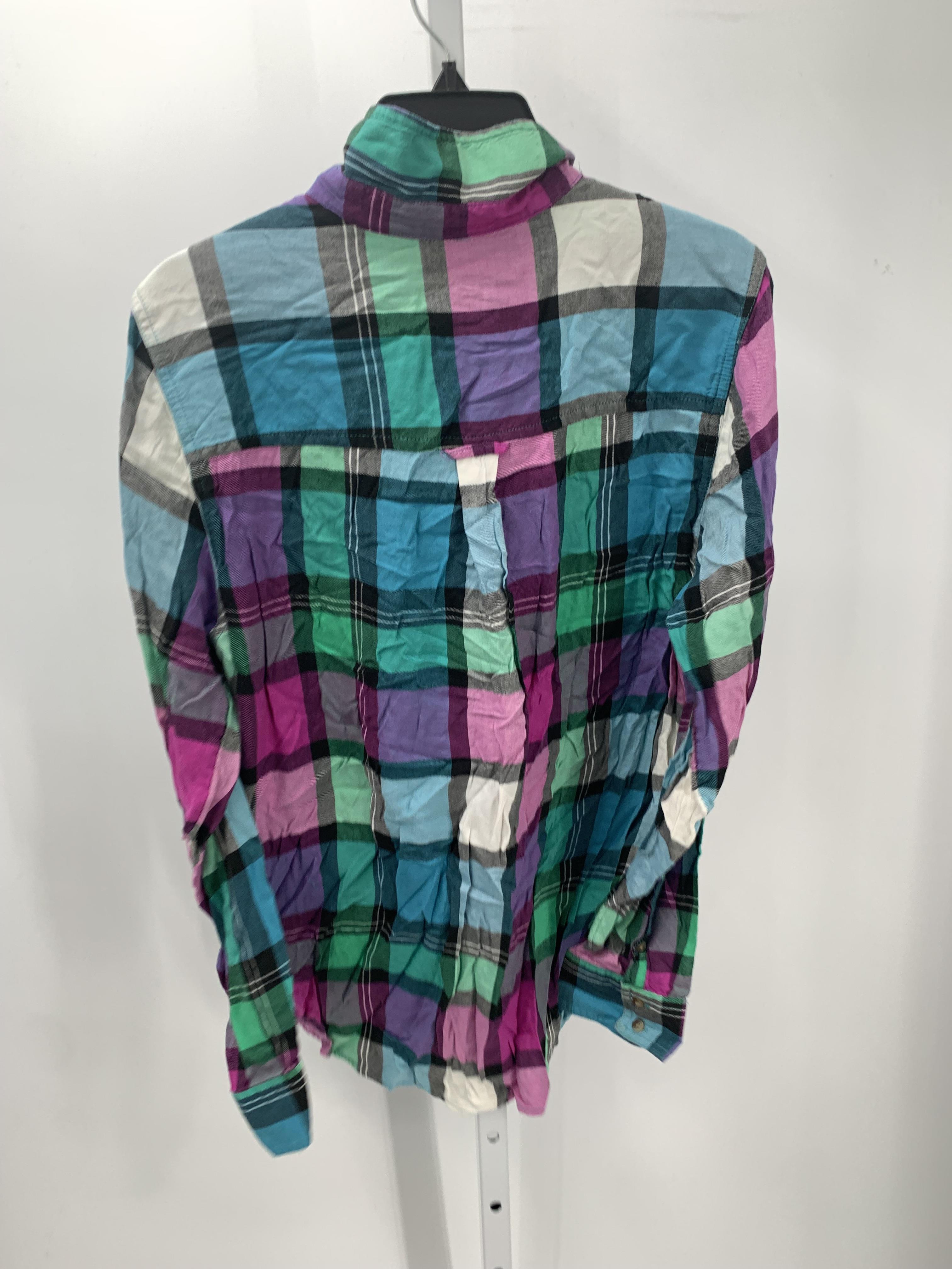 American Eagle Size Large Juniors Long Sleeve Shirt