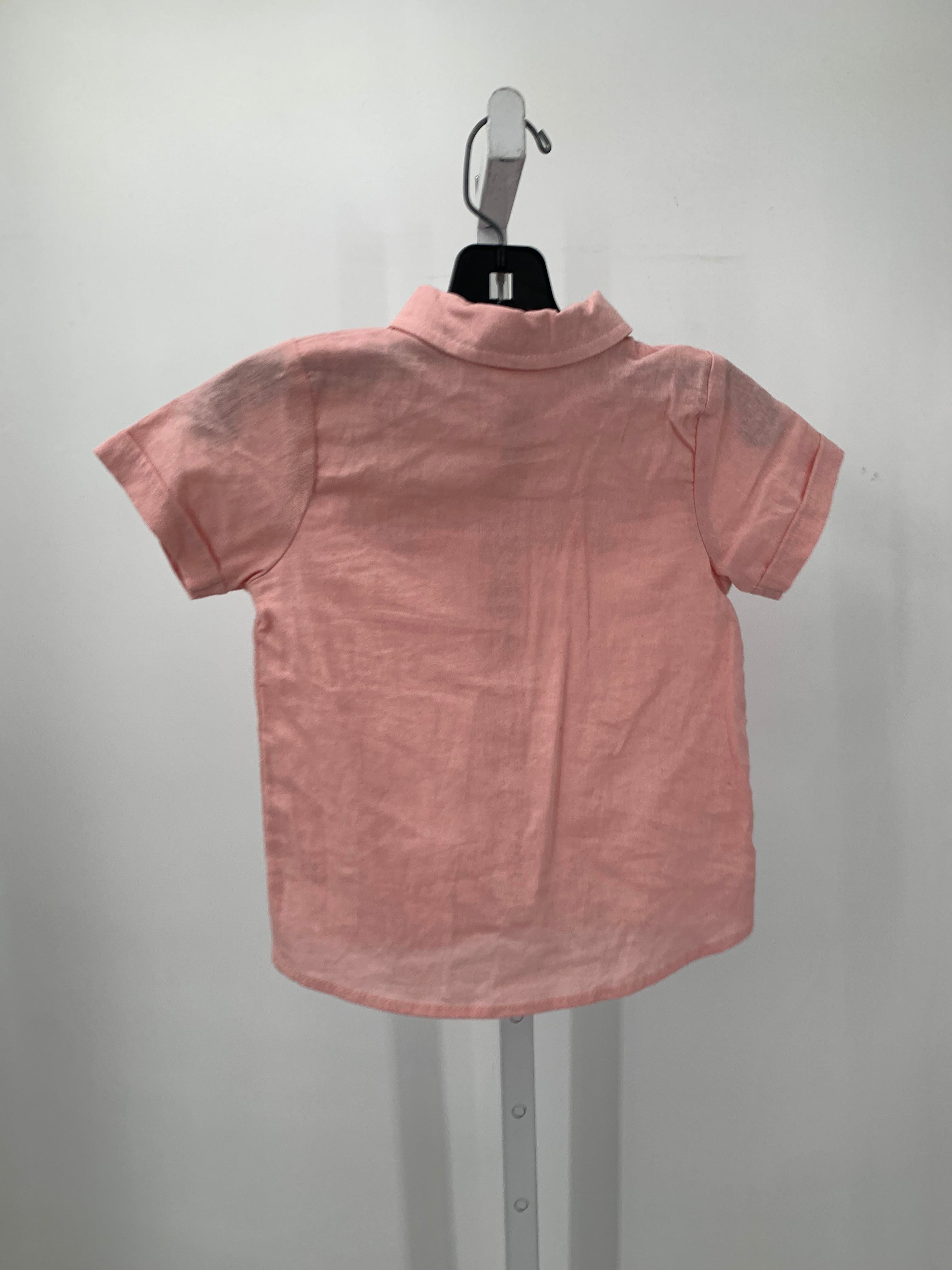 Little Lass Size 5 Girls Short Sleeve Shirt
