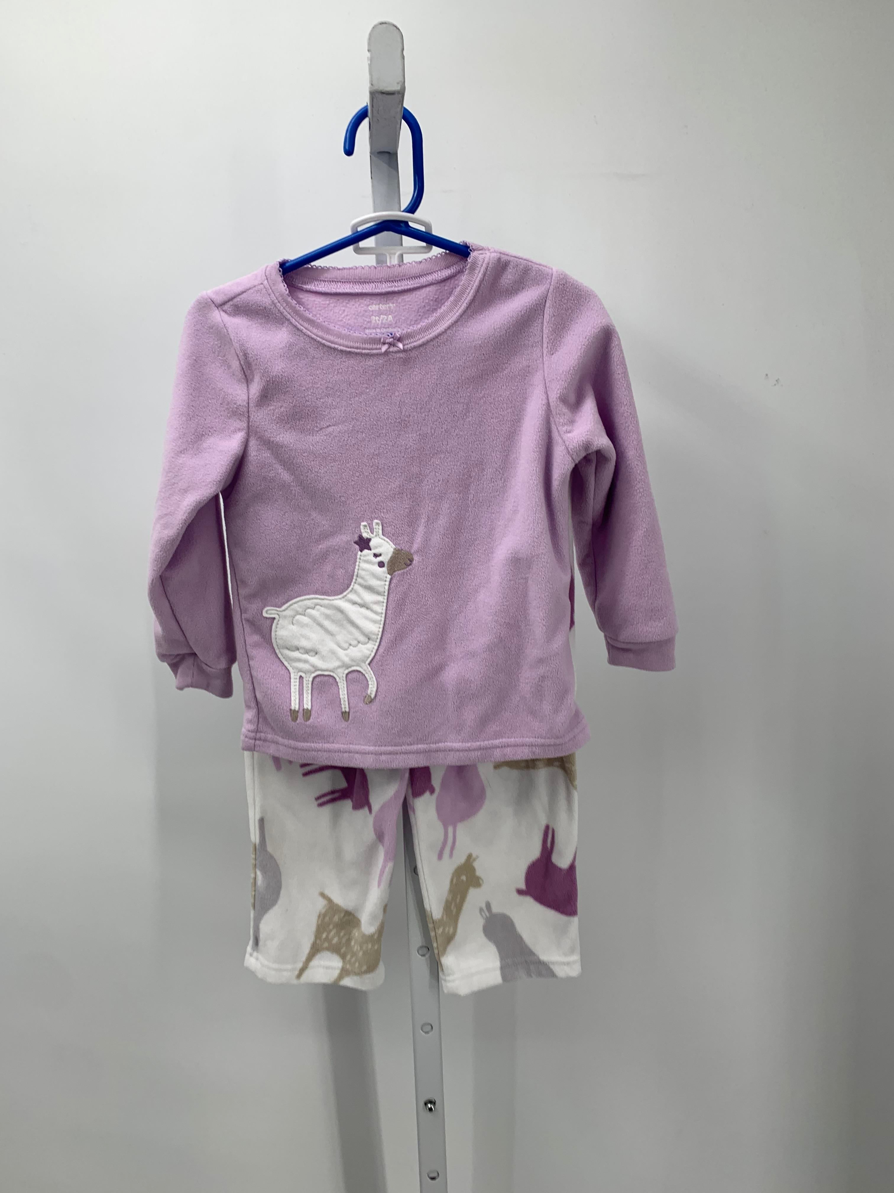 Carters Size 2T Girls Pajamas