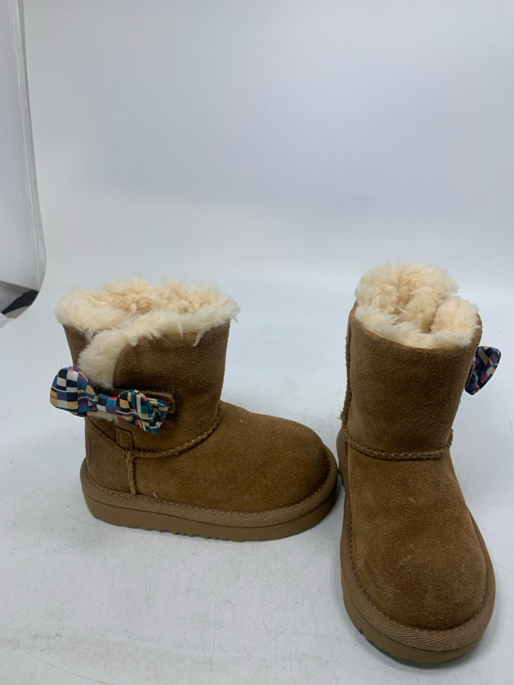 UGG Toddlers' Kenzie Checkered Bow Boots
