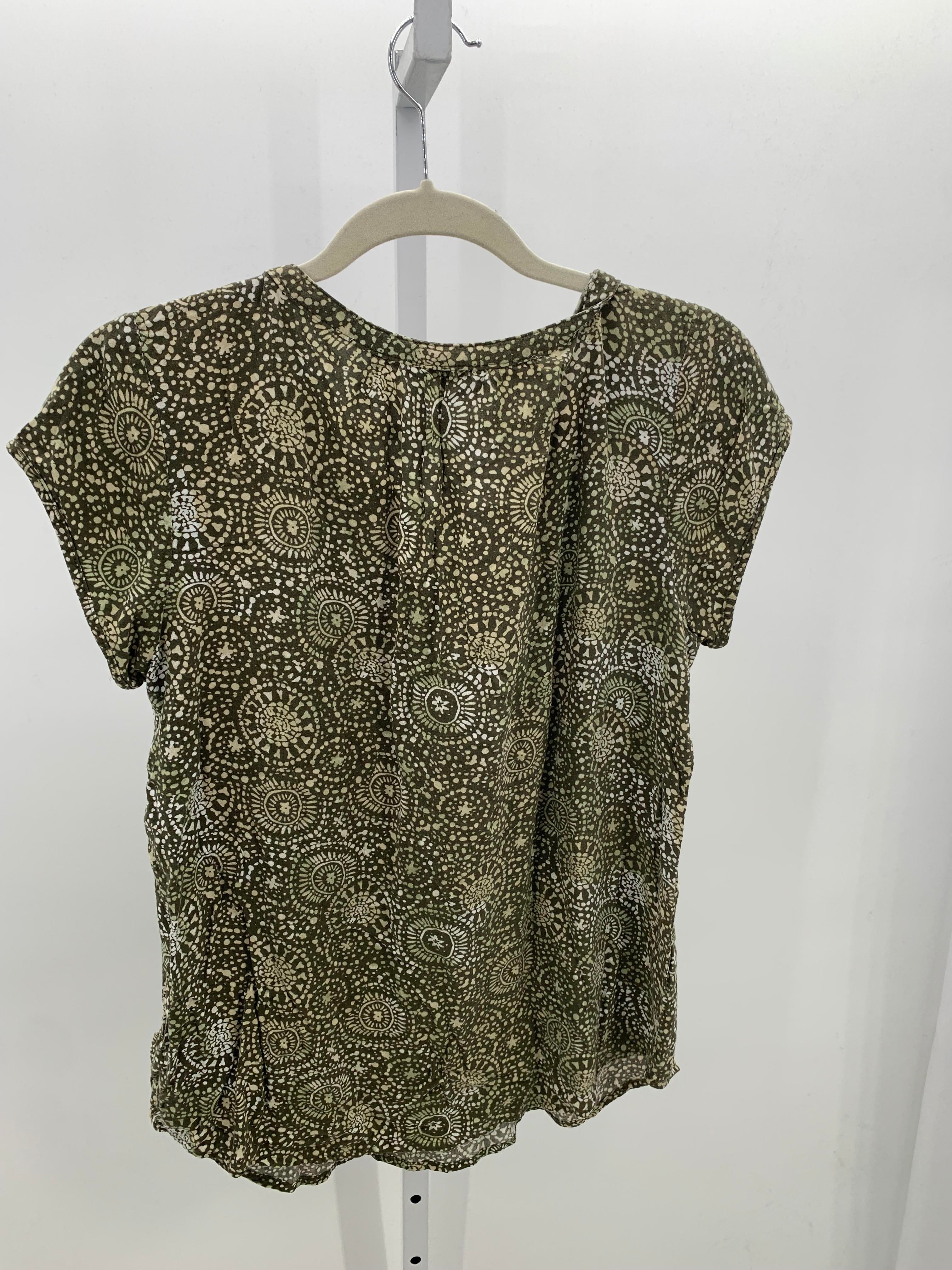 Sonoma Size Medium Misses Short Sleeve Shirt