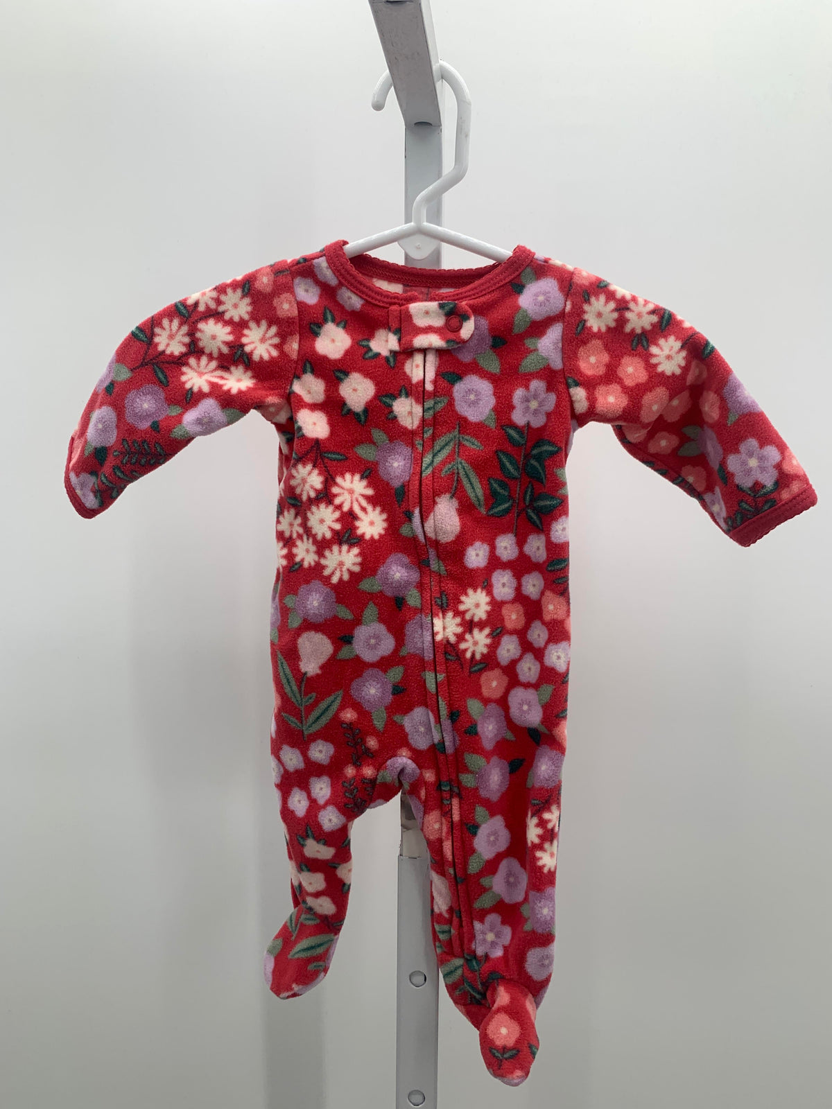 Carters Size Newborn Girls Long Slv. Romper