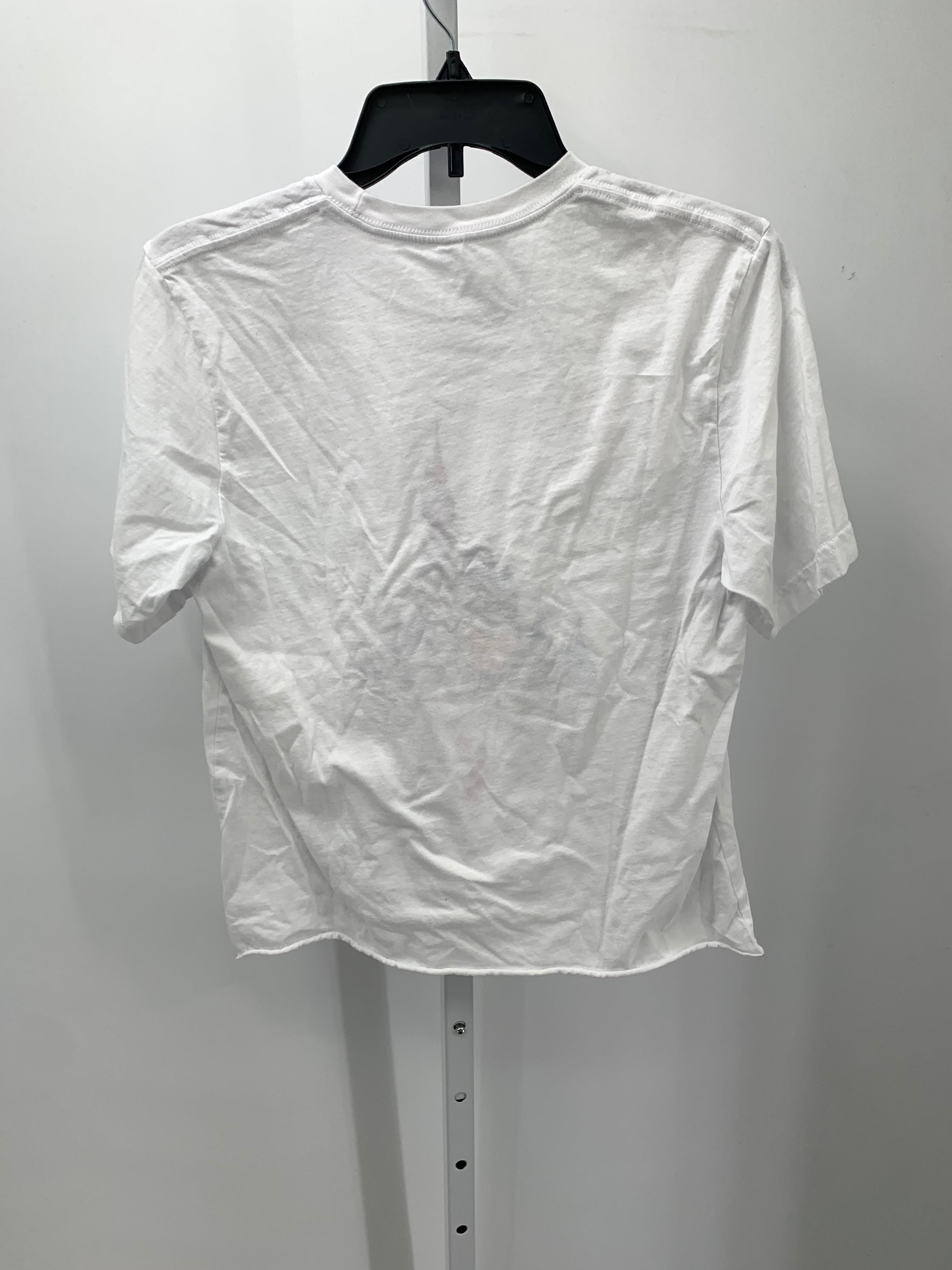 Canvas Size Medium Juniors Short Sleeve Shirt