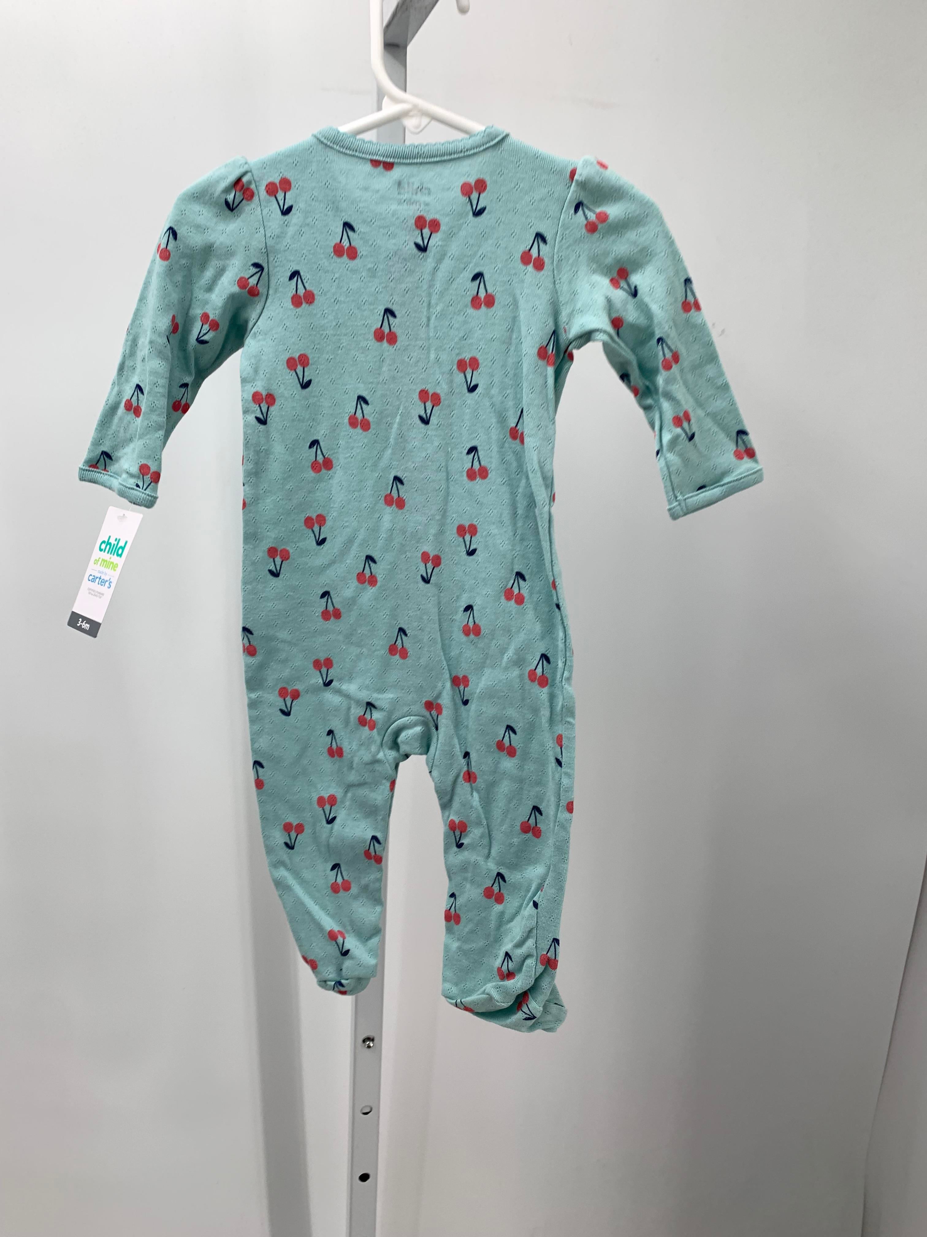 Child of Mine Size 3-6 Months Girls Long Slv. Romper