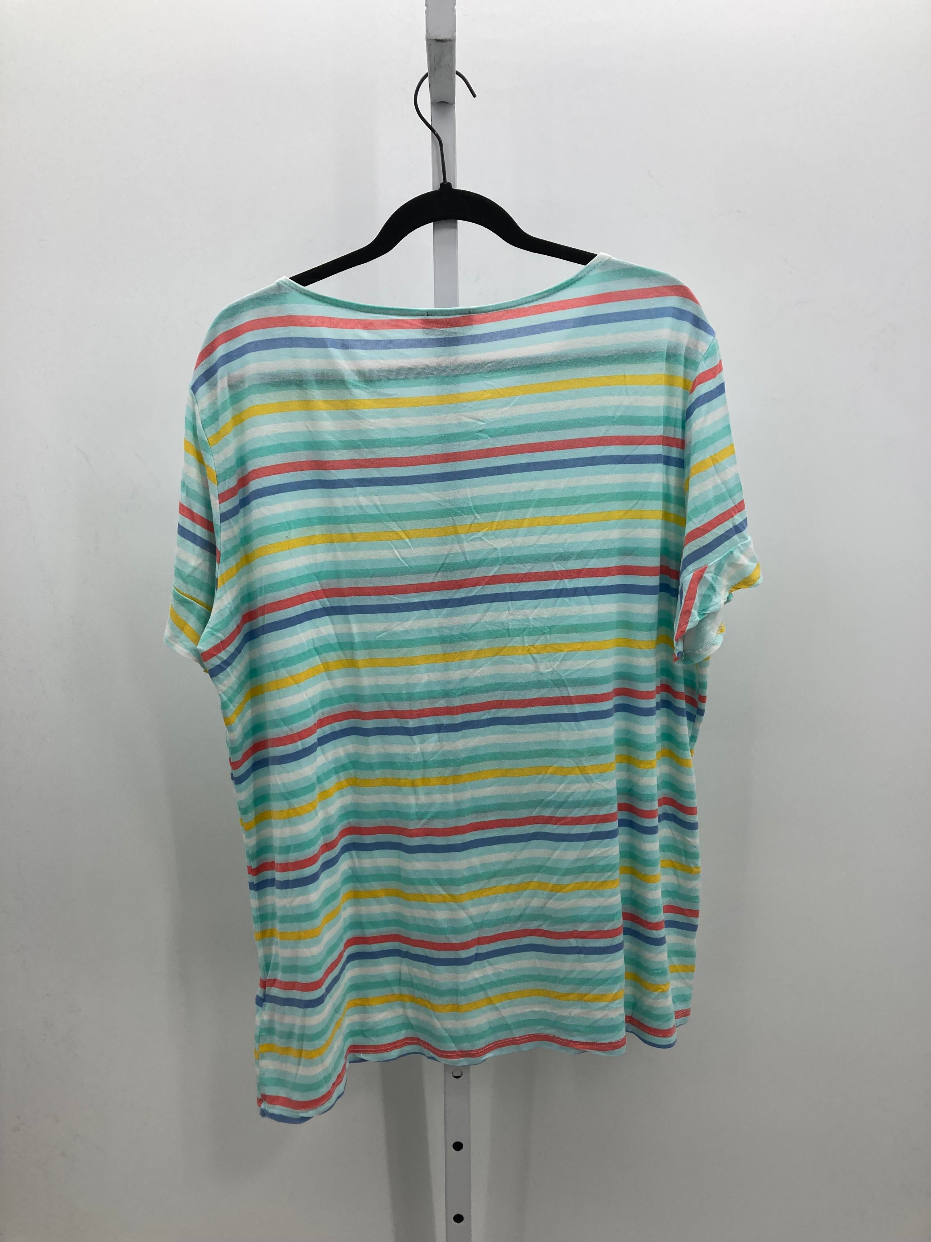Jones New York Size XXL Misses Short Sleeve Shirt