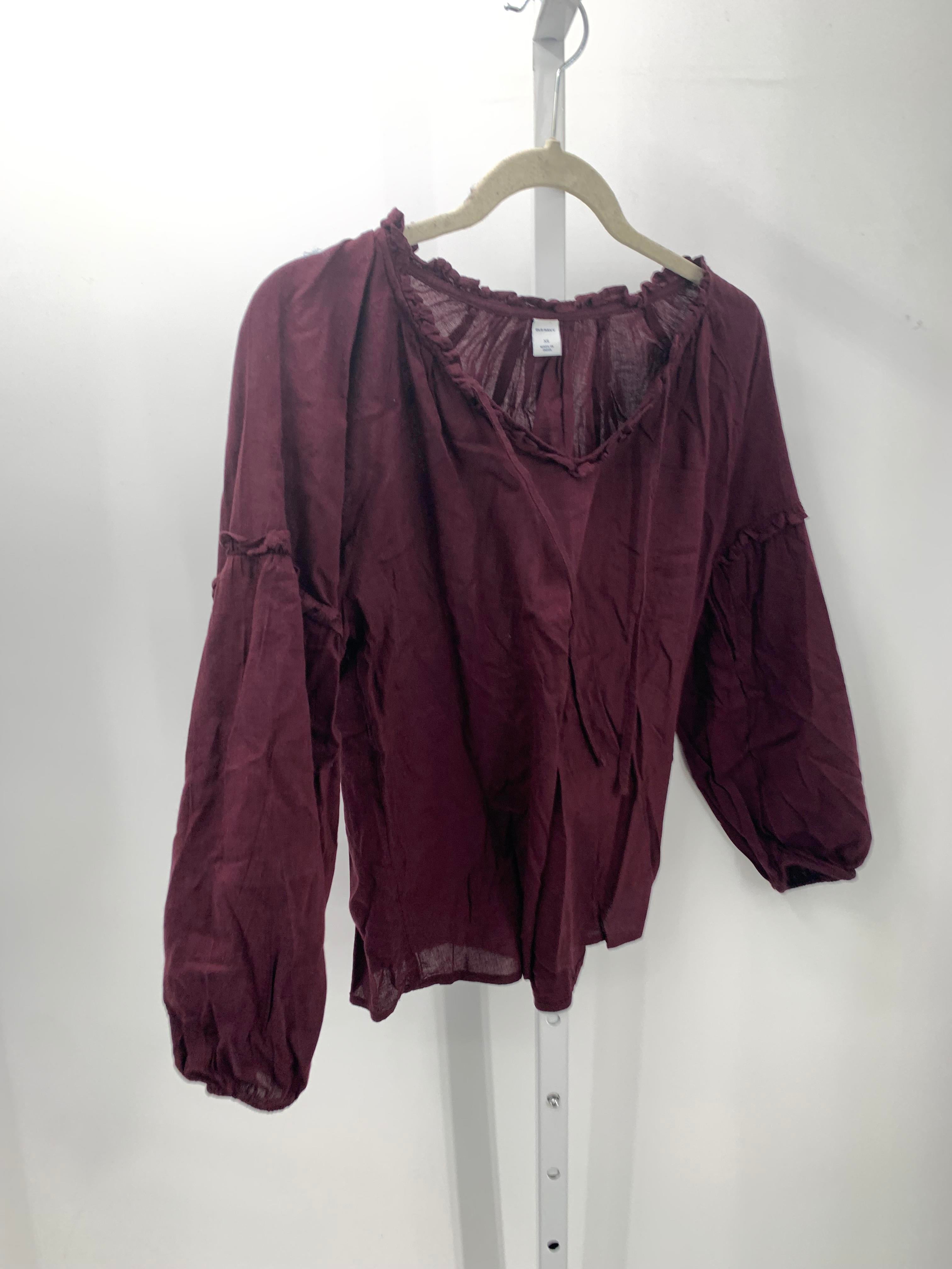 Old Navy Size X Small Misses Long Sleeve Shirt