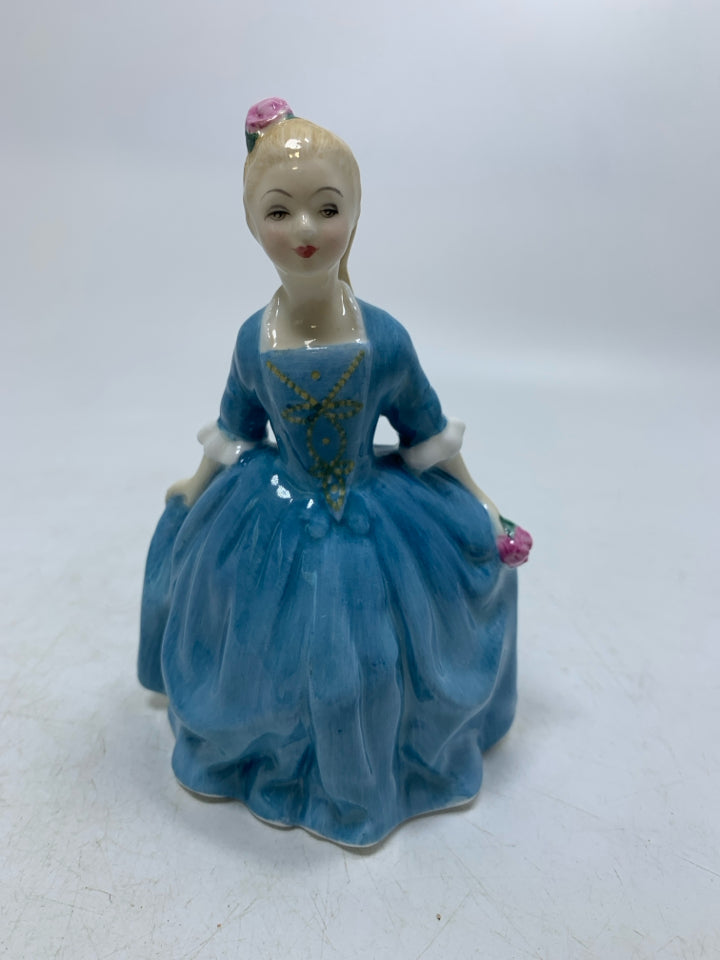 VTG PORCELAIN "CHILD FROM WILLIAMSBURG" FIGURINE.