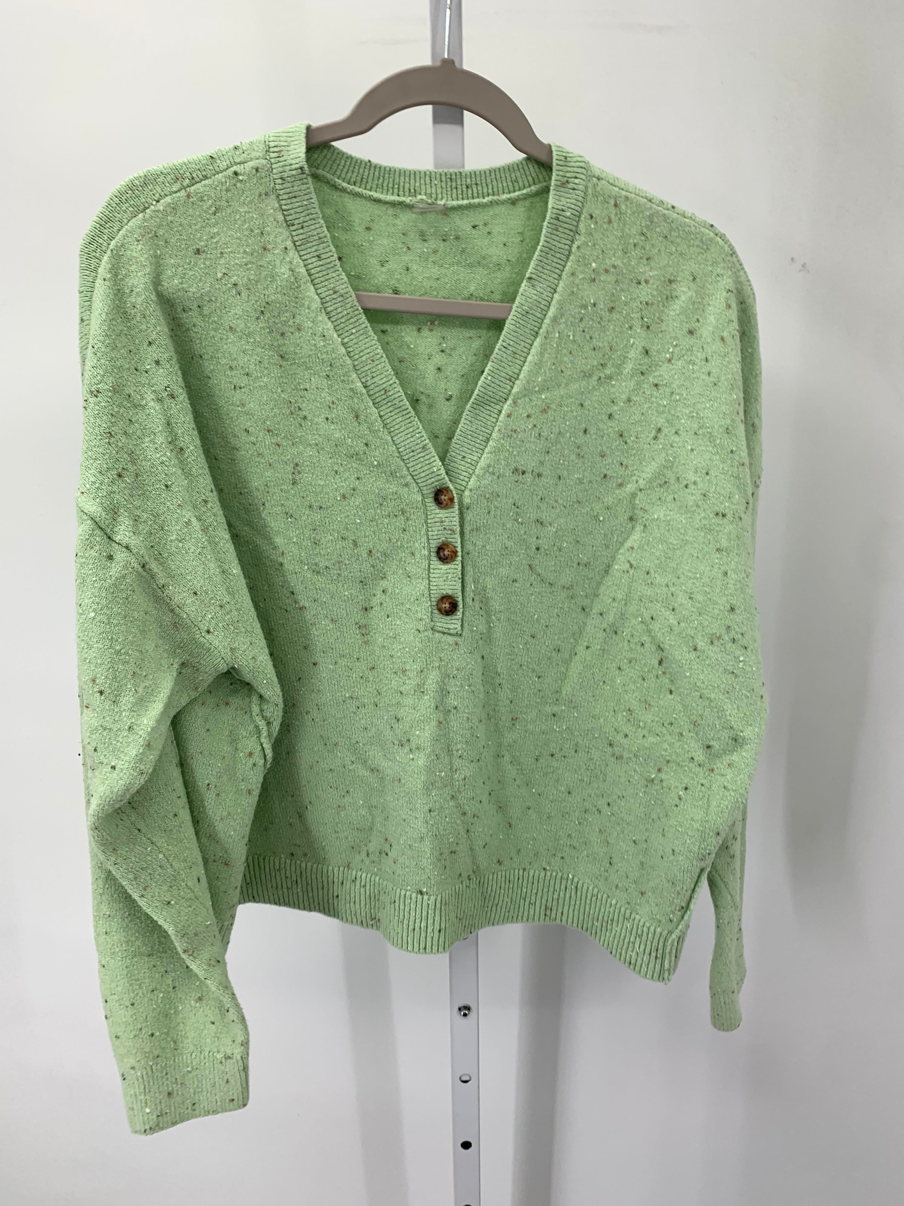 Lou & Grey Size Large Misses Long Slv Sweater