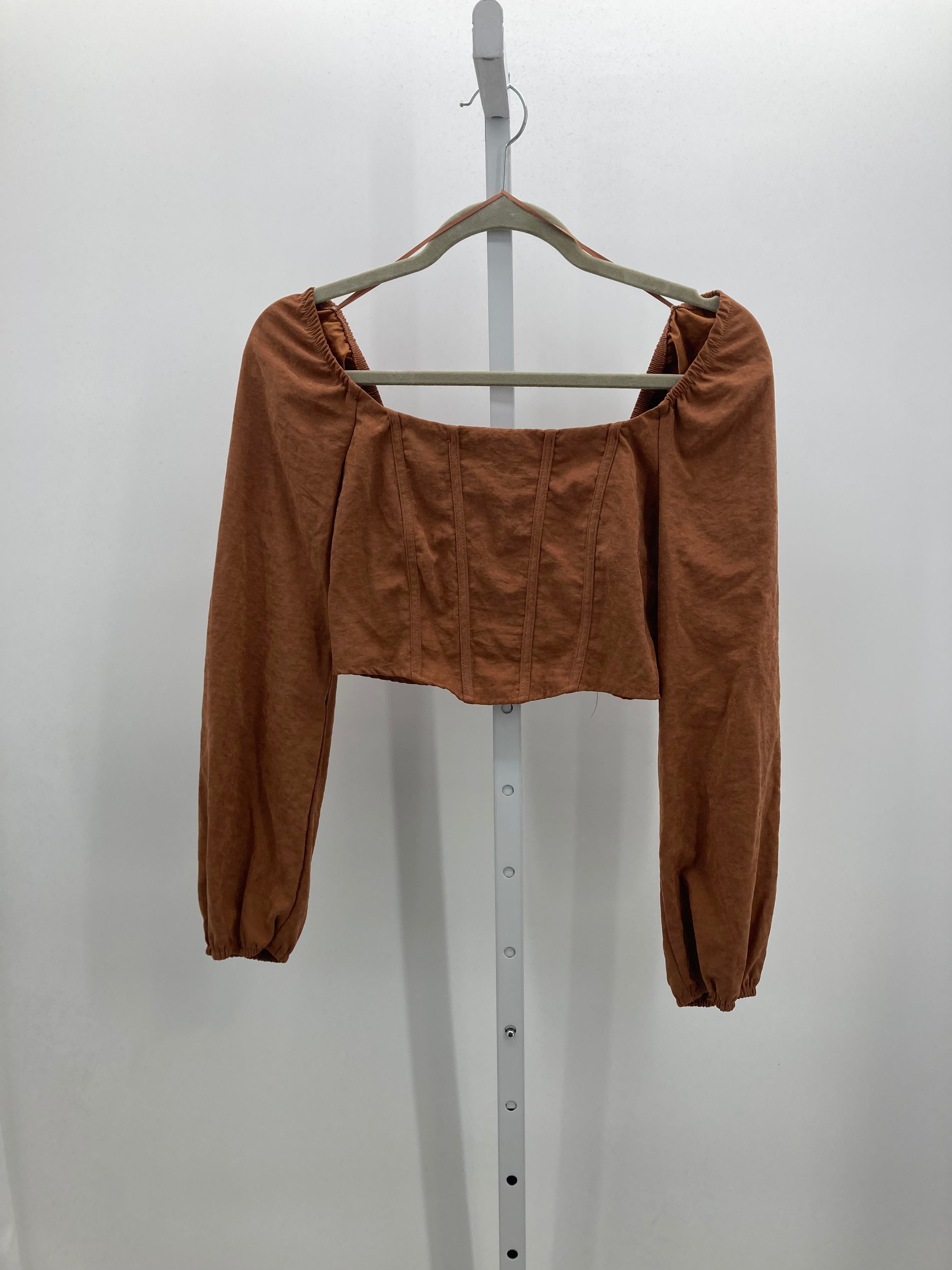 Size Small Juniors Long Sleeve Shirt