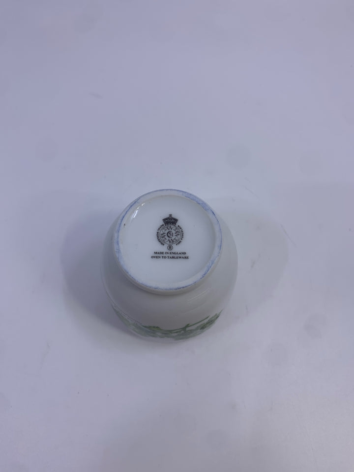 NIB PEPPERMINT EGG CODDLER ROYAL WORCESTER.