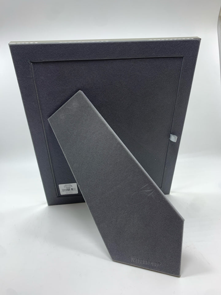 WATERFORD HERITAGE SILVER FRAME IN BOX.
