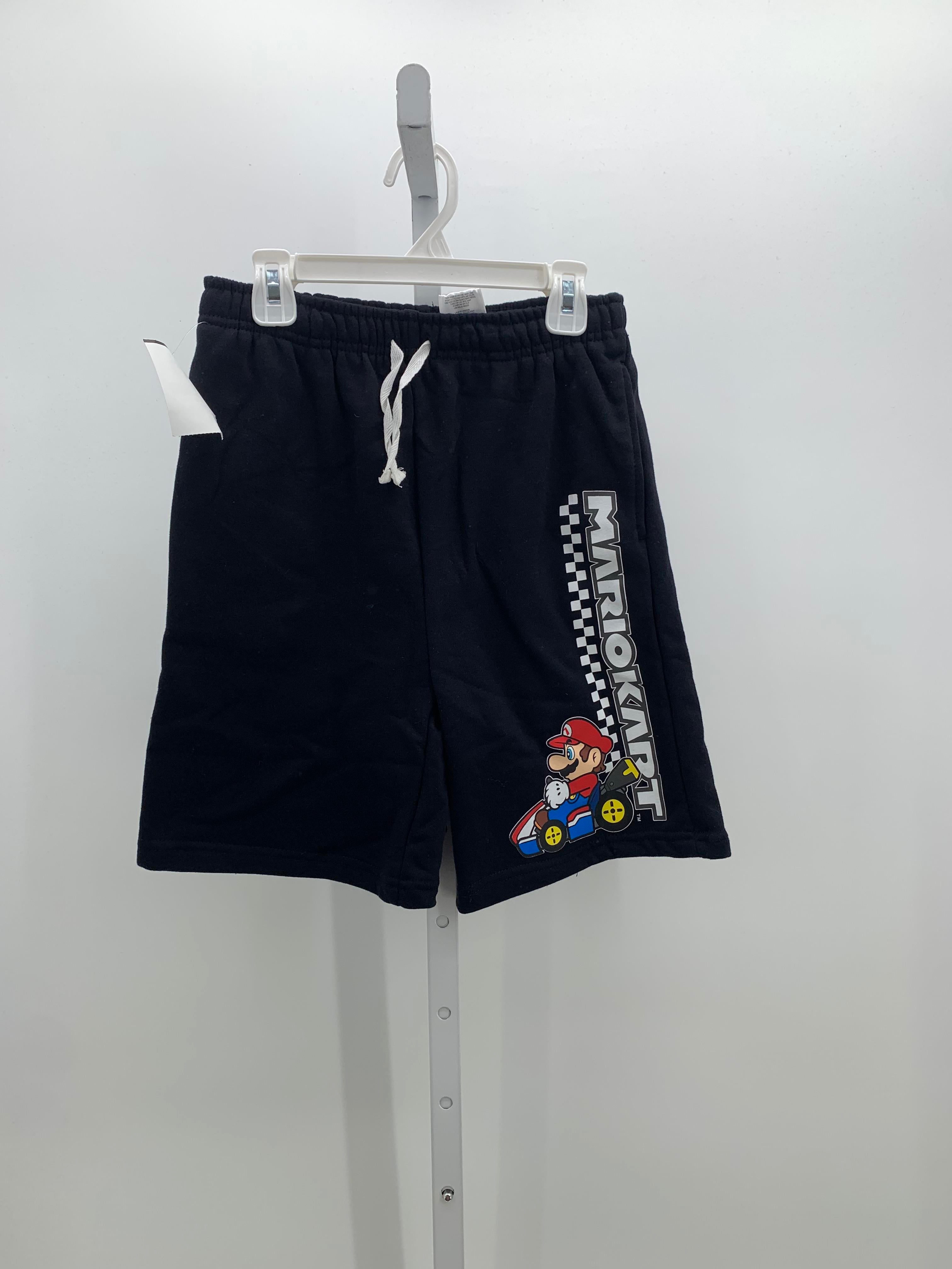 GRAPHIC KNIT SHORTS.