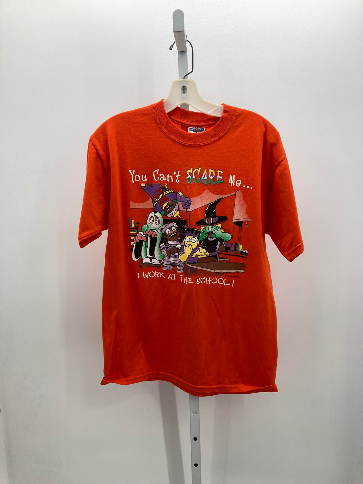 SHORT SLV SHIRT YOU CAN'T SCARE ME