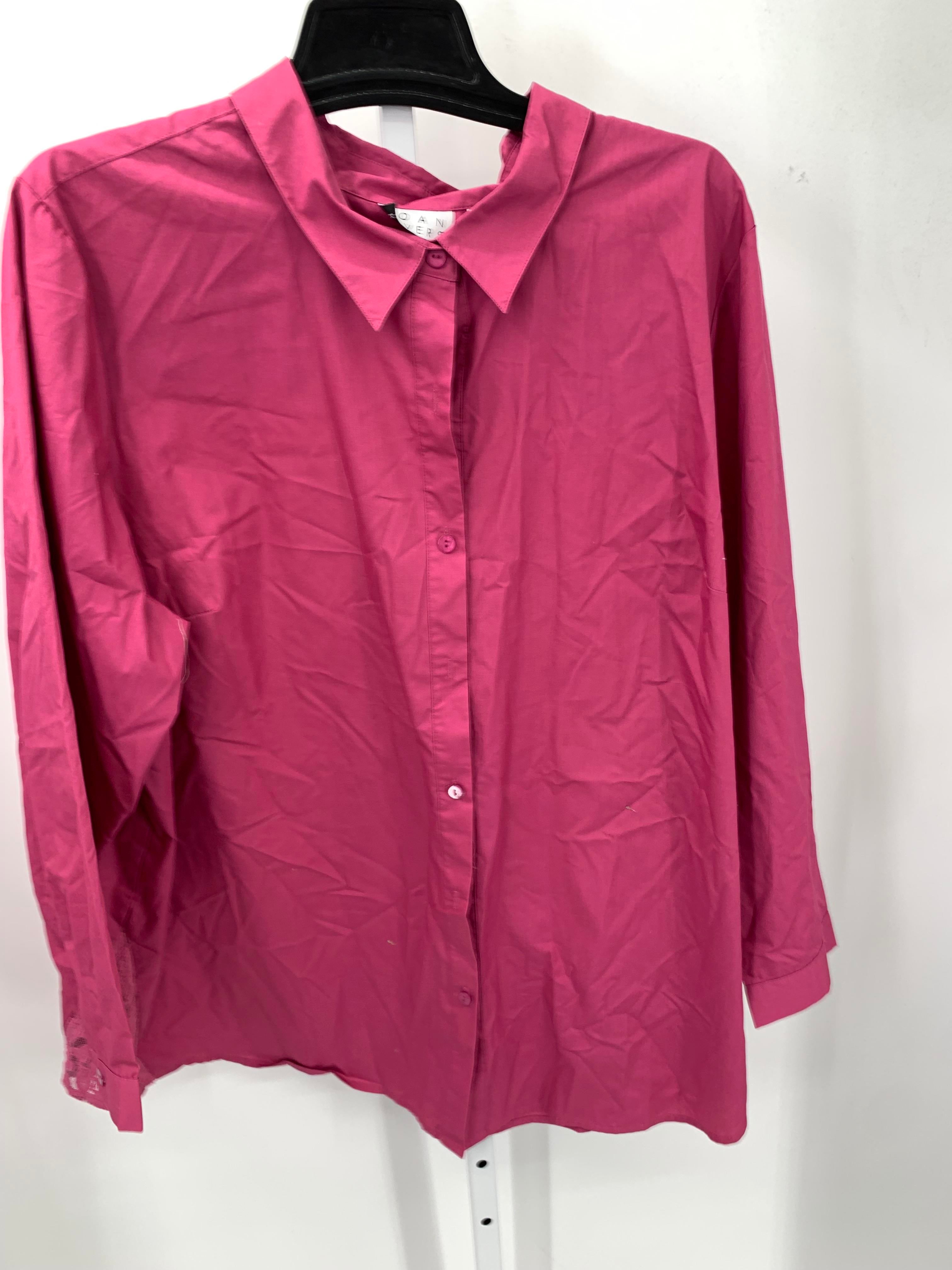 Joan Rivers Size 3X Womens Long Sleeve Shirt