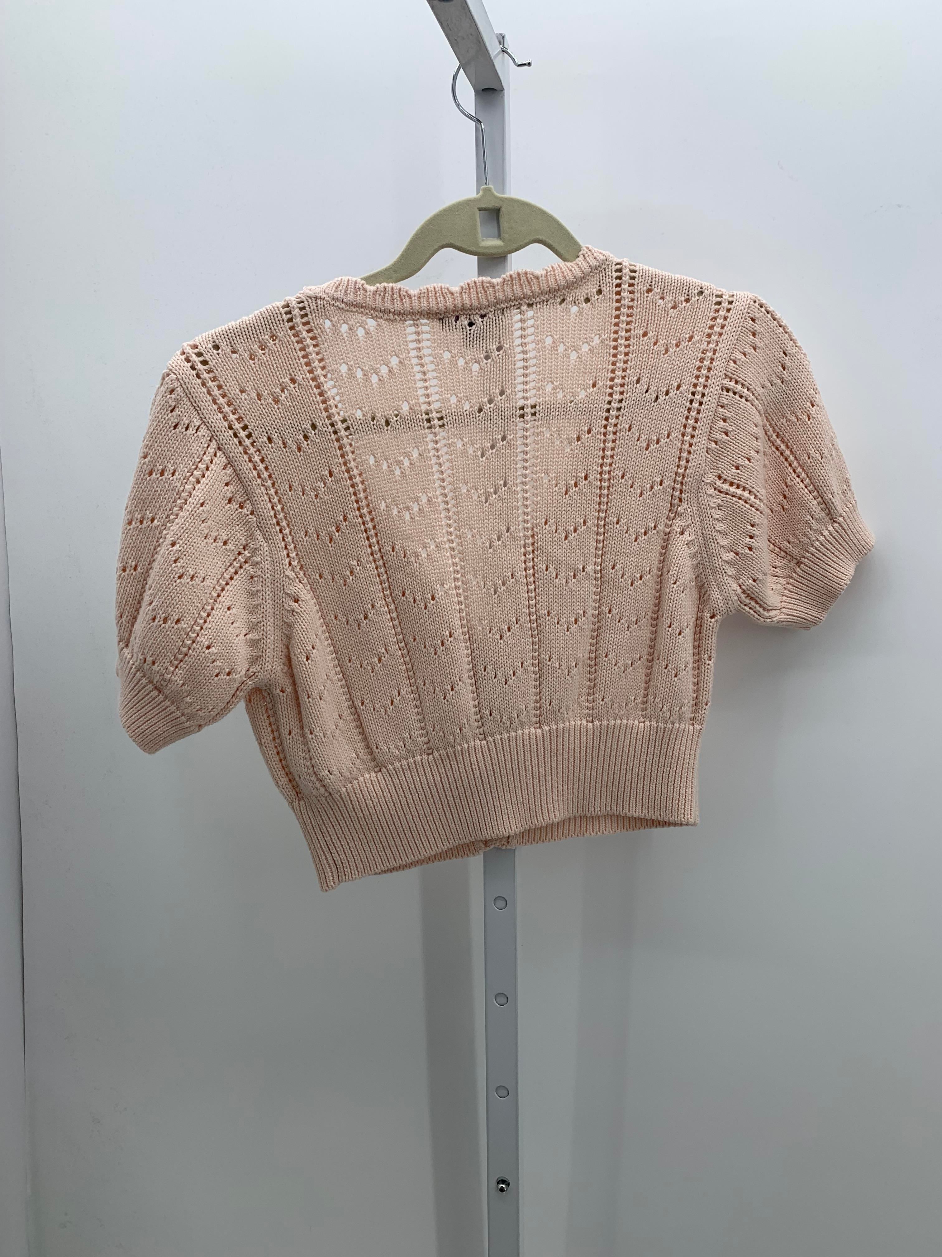 Wild Fable Size Large Juniors Short Sleeve Sweater