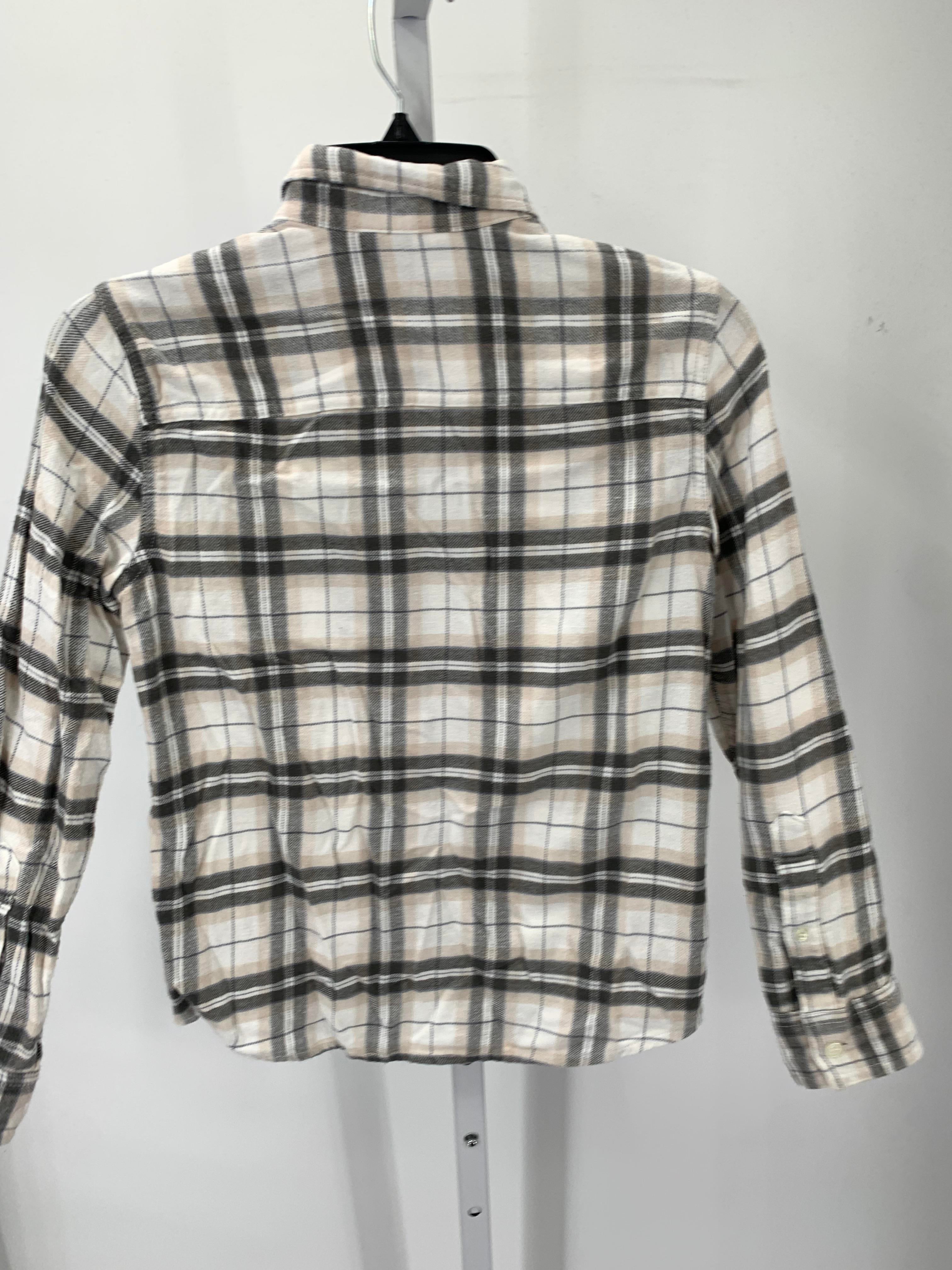PLAID BTN DOWN