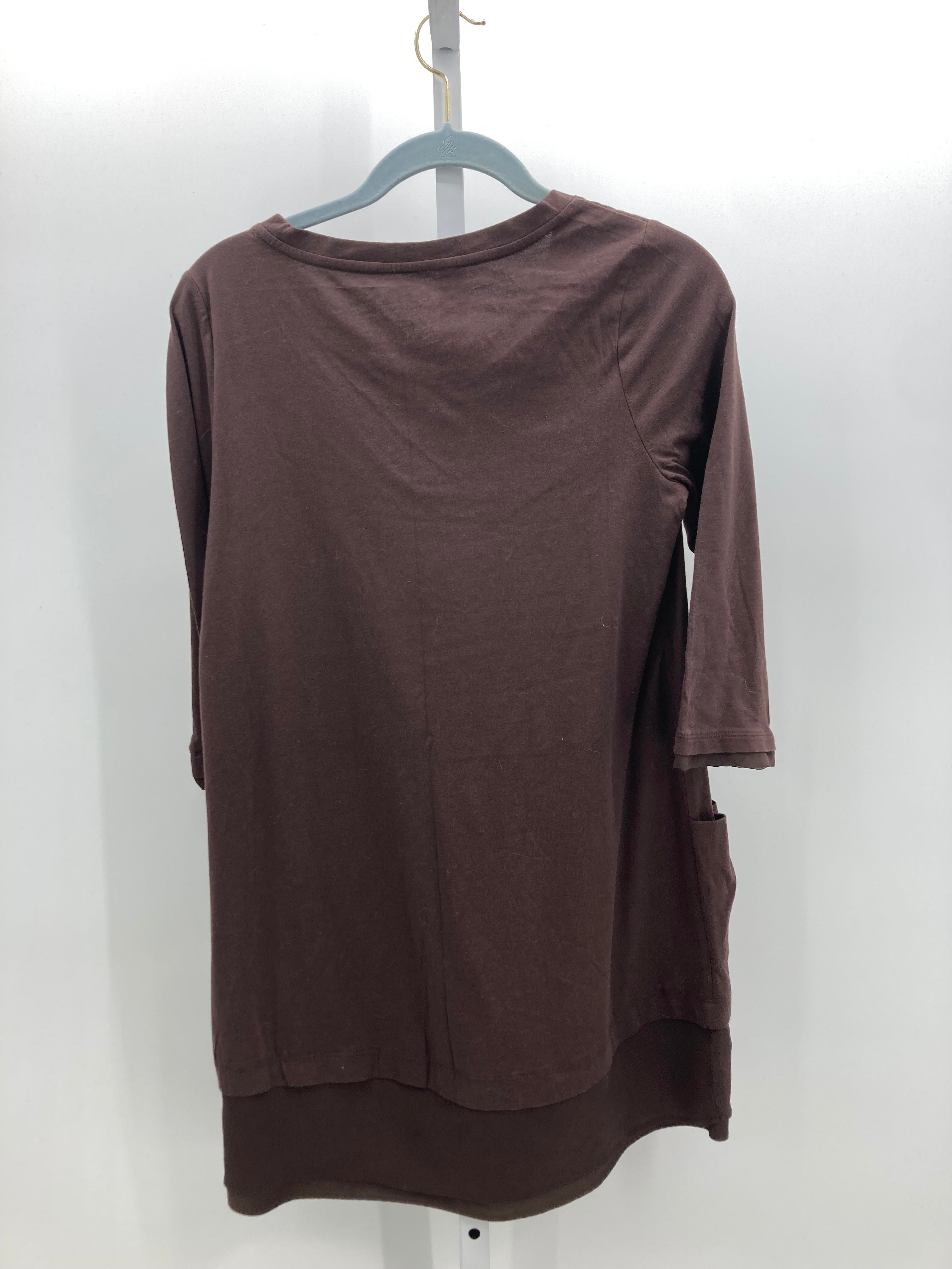 LOGO Size X Small Misses 3/4 Sleeve Shirt