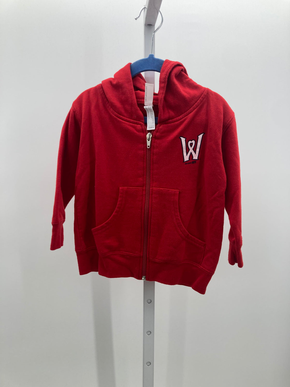 Rabbit Skins Size 2 Girls Sweat Jacket
