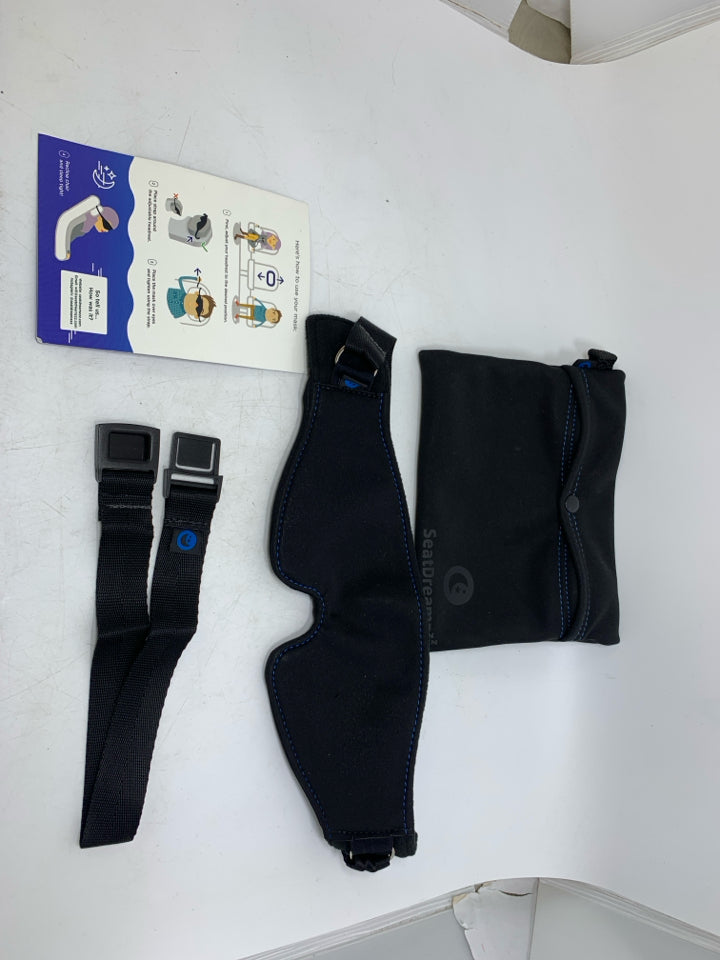 SEATDREAMZZZ TRAVEL SLEEP MASK.